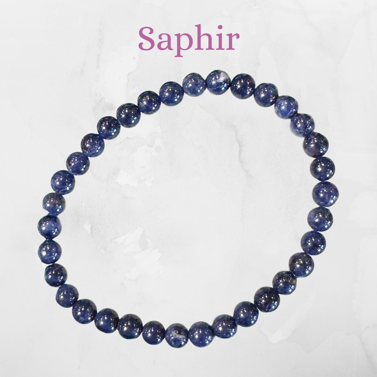 Bougie Bijoux des Lunes Karma - Bracelet Saphir