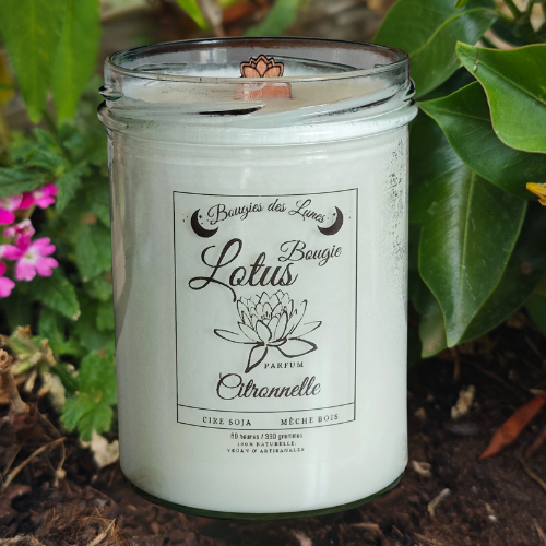 Bougie Lotus - Citronnelle