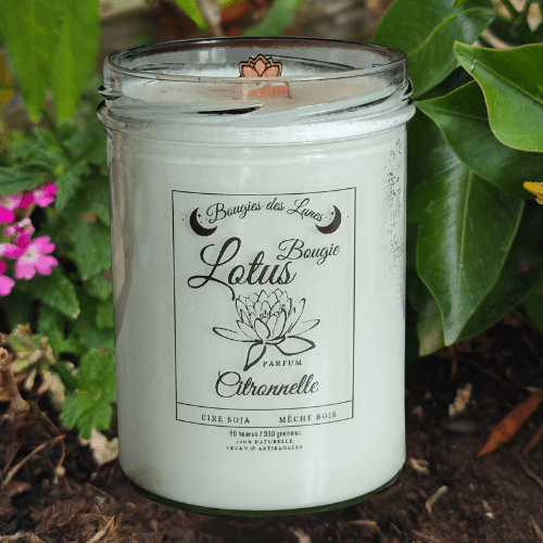 Bougie Lotus - Citronnelle