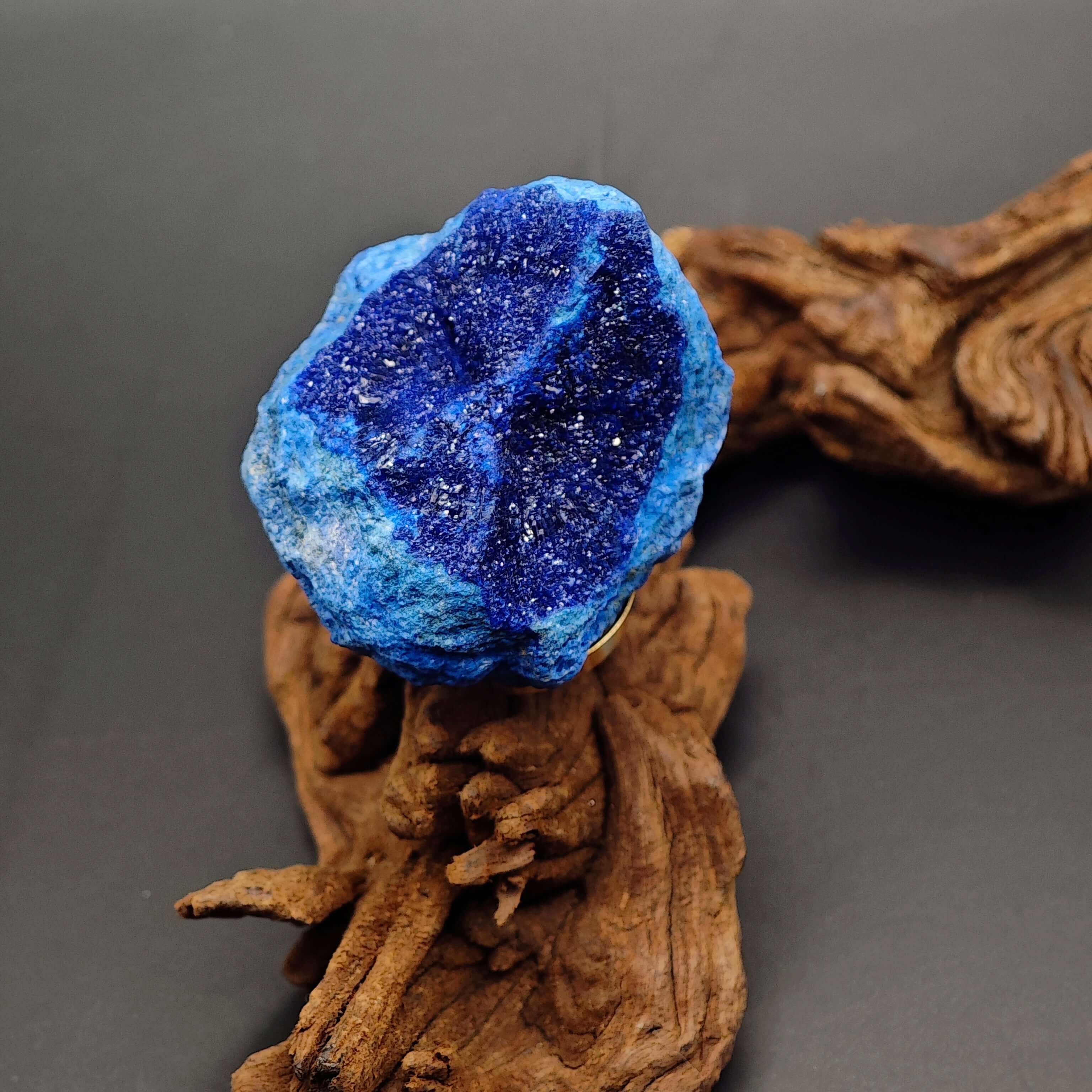 Azurite de Russie - Géode EXTRA - Rares ! - Oracles & Lunes