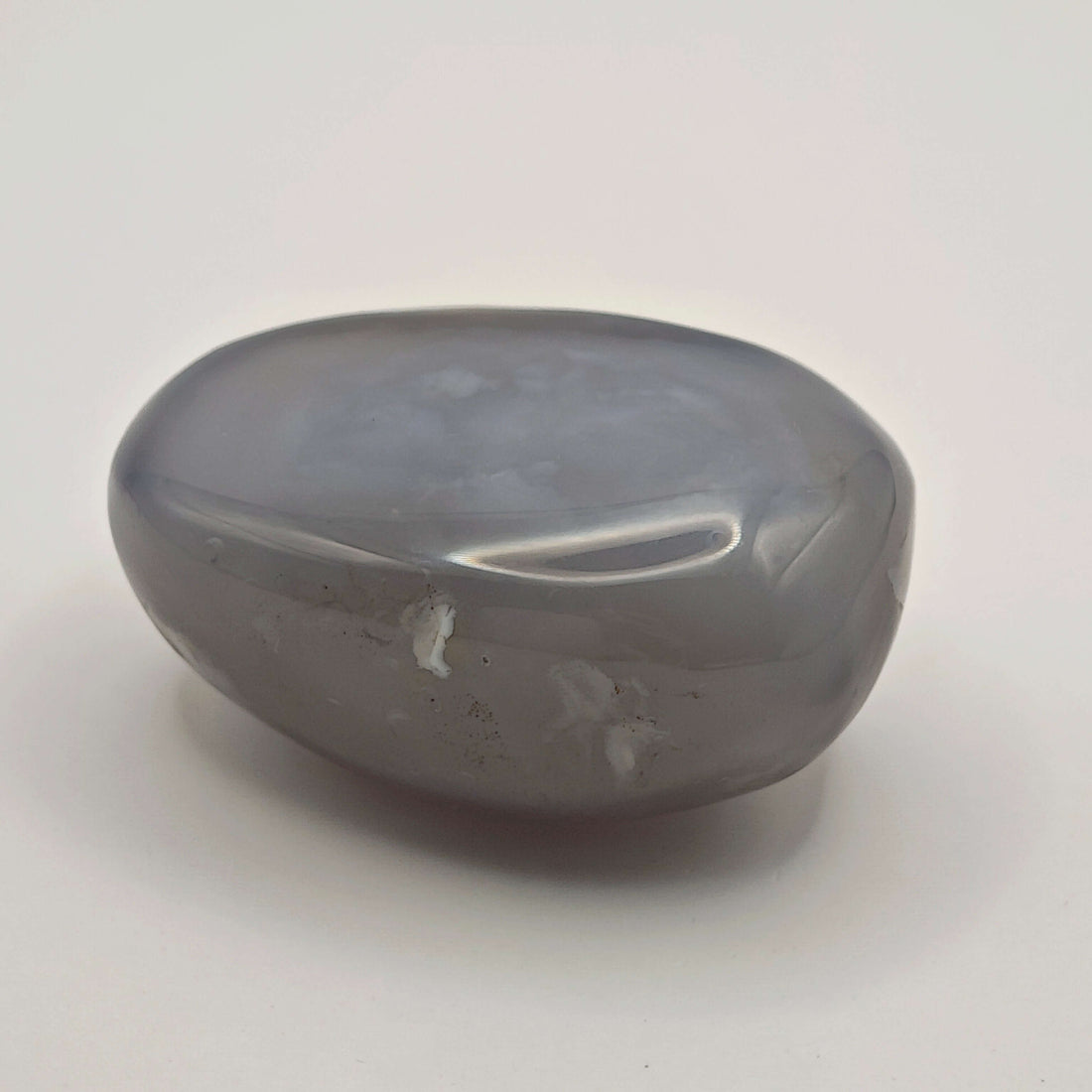 Calcédoine Bleue sur Gangue - Libre 4 - Oracles & Lunes