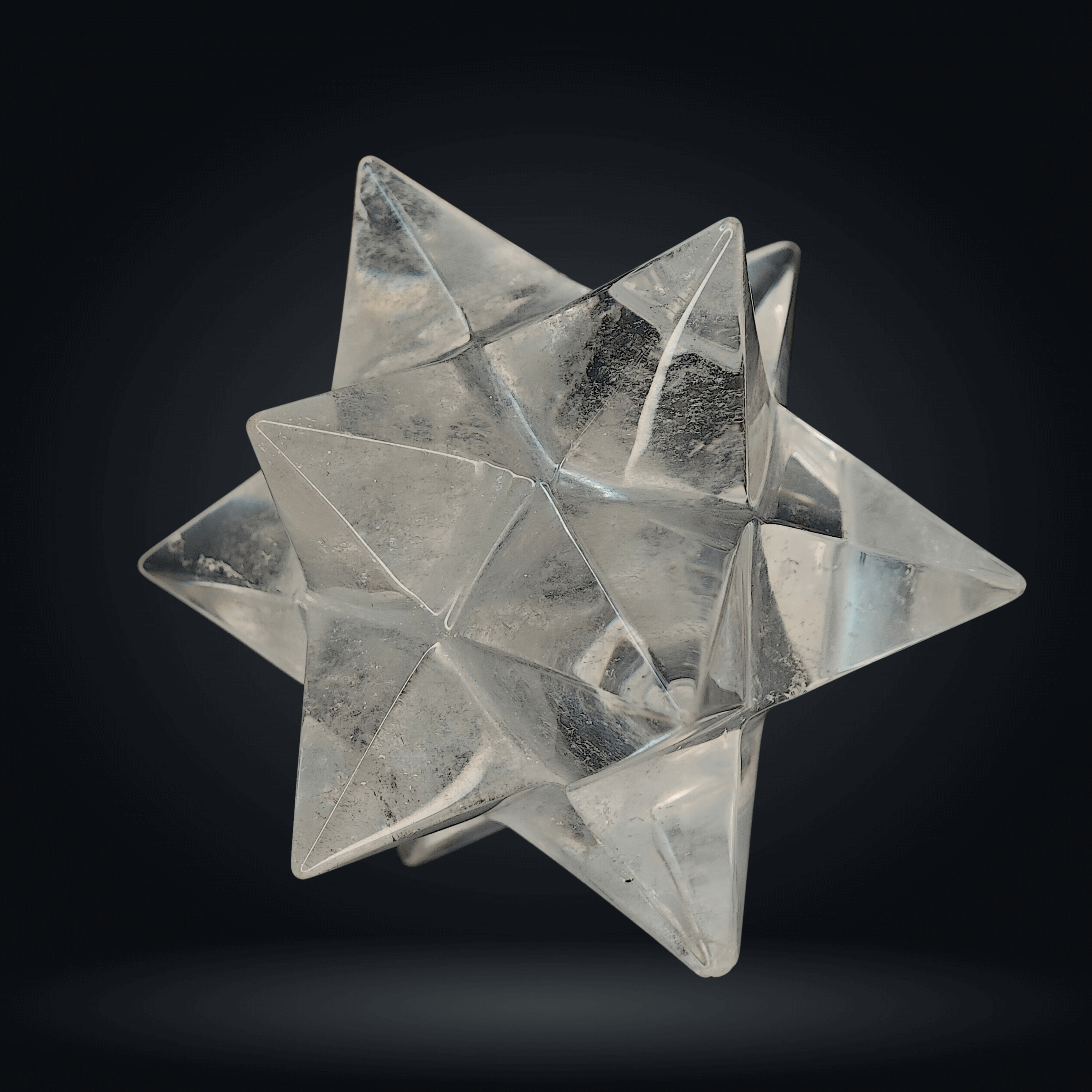 Étoile de Sirius - Quartz Hyalin - 5,5cm - Oracles & Lunes