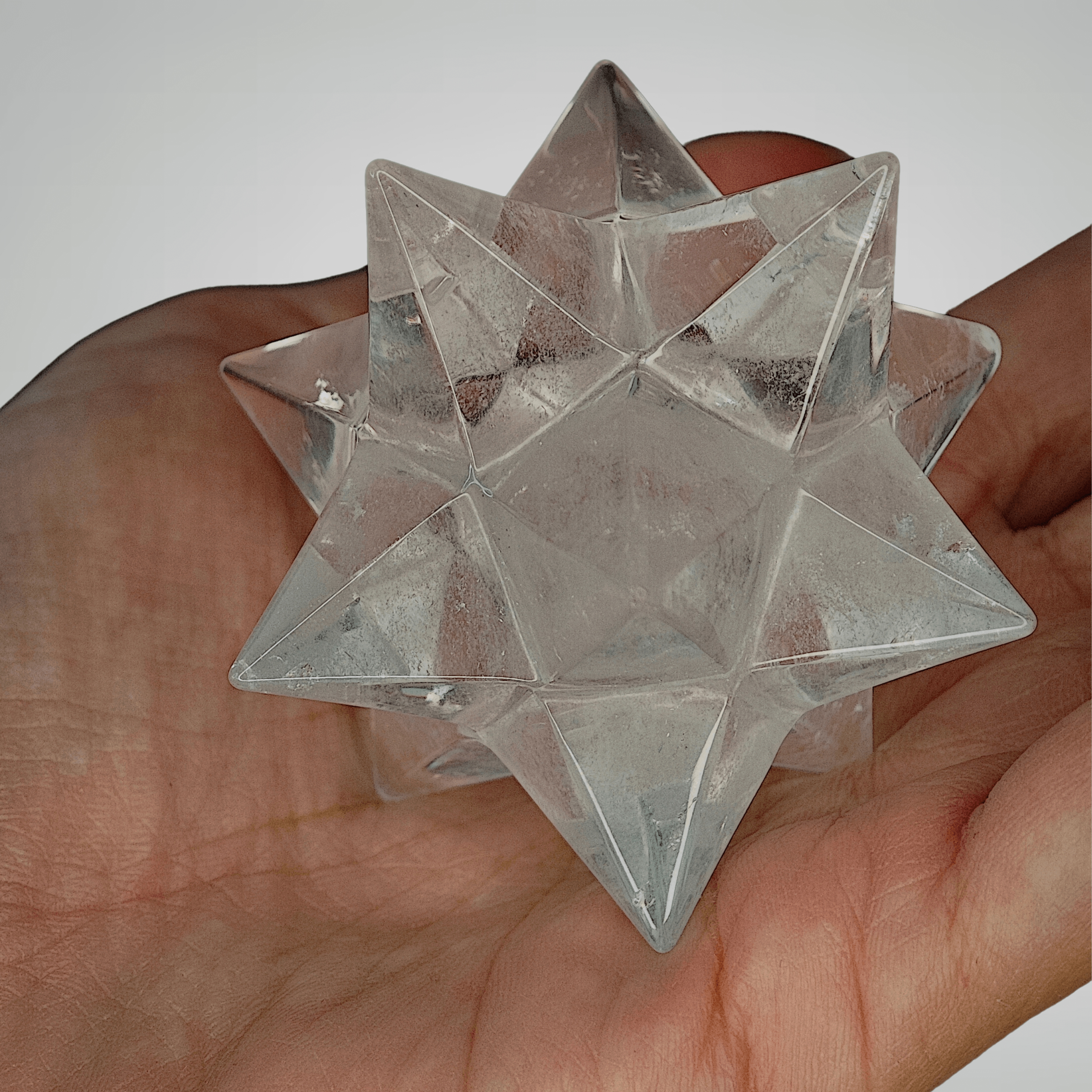 Étoile de Sirius - Quartz Hyalin - 5,5cm - Oracles & Lunes