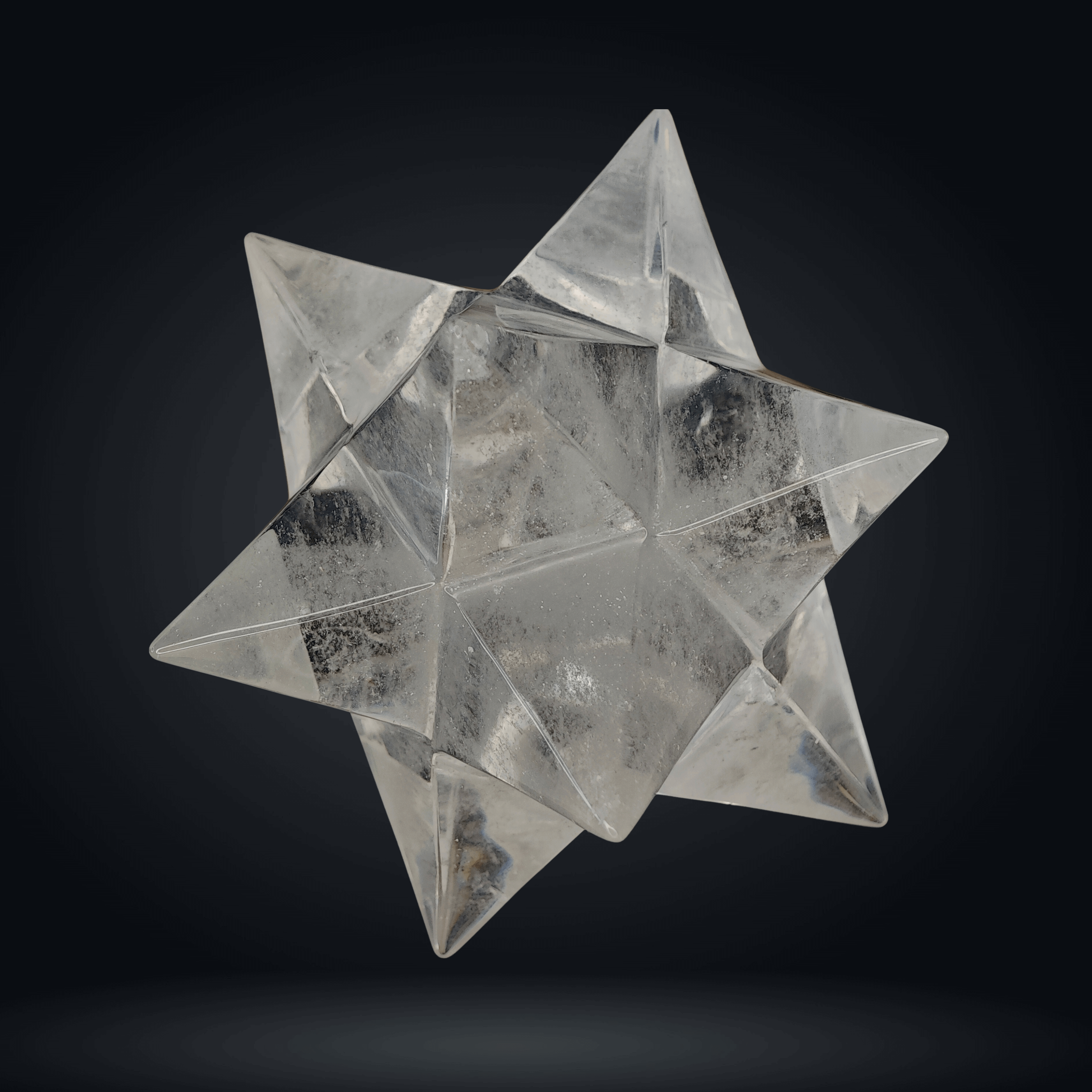 Étoile de Sirius - Quartz Hyalin - 6,6cm - Oracles & Lunes