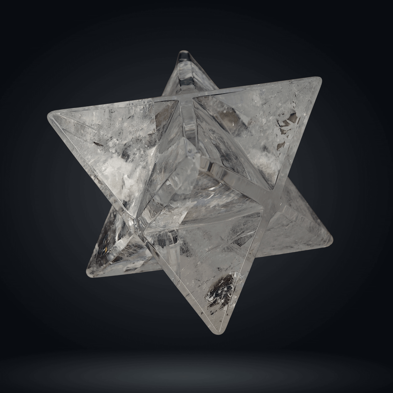 Merkaba - Quartz Hyalin - 7cm - Oracles & Lunes