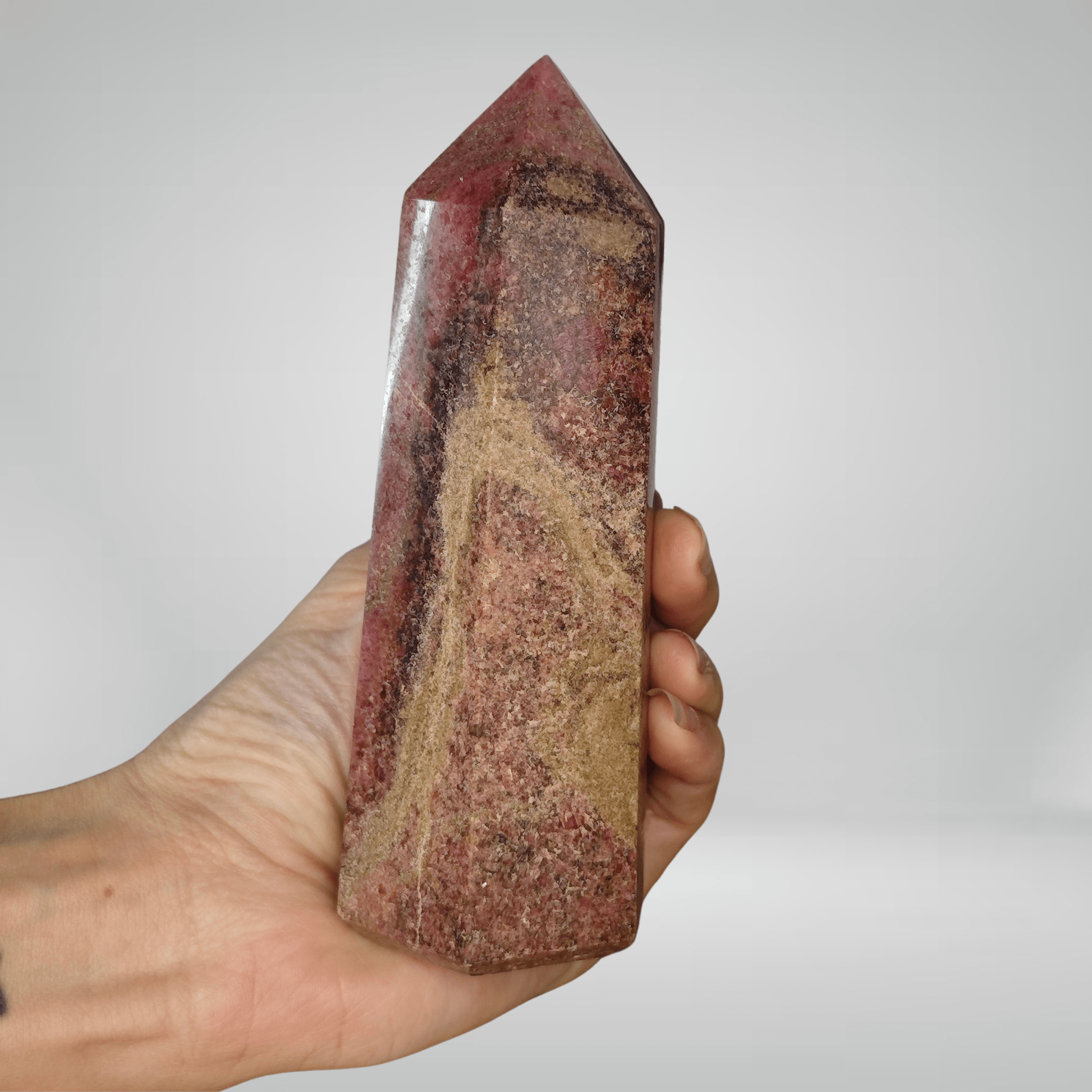 Rhodonite - Extra - Pointe - Oracles & Lunes