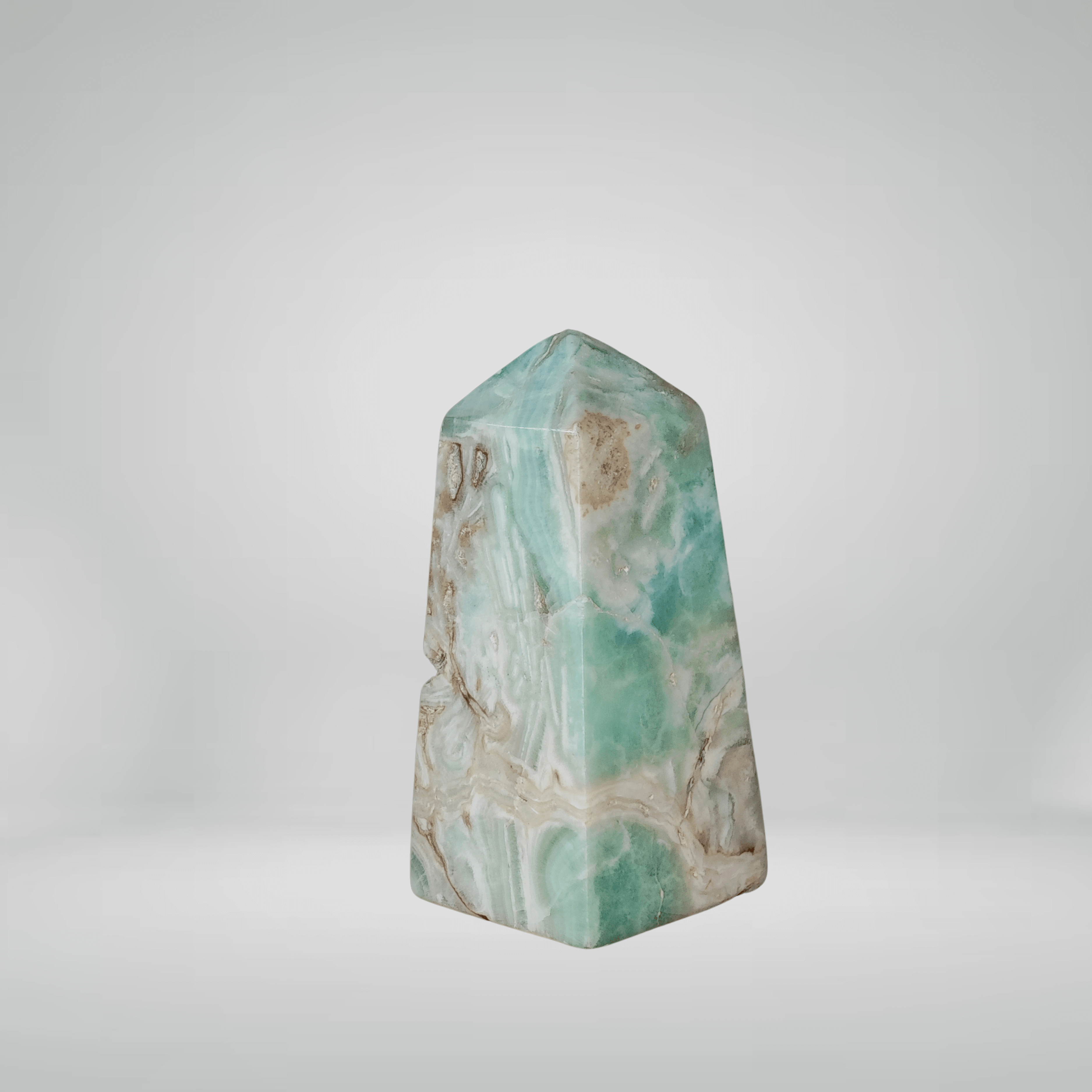 Aragonite Bleue - EXTRA - Pointe - Oracles & Lunes