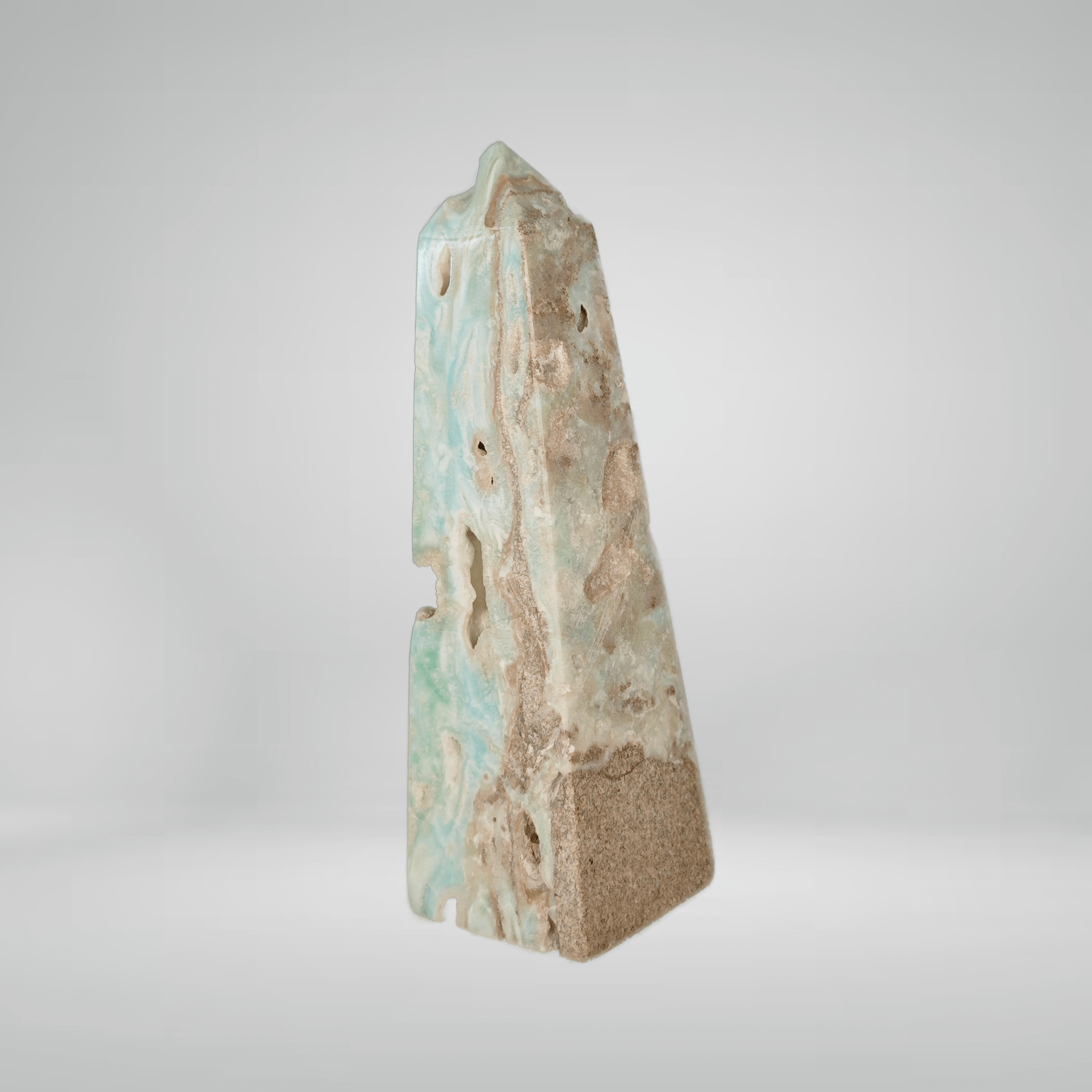 Aragonite Bleue - EXTRA - Pointe - Oracles & Lunes