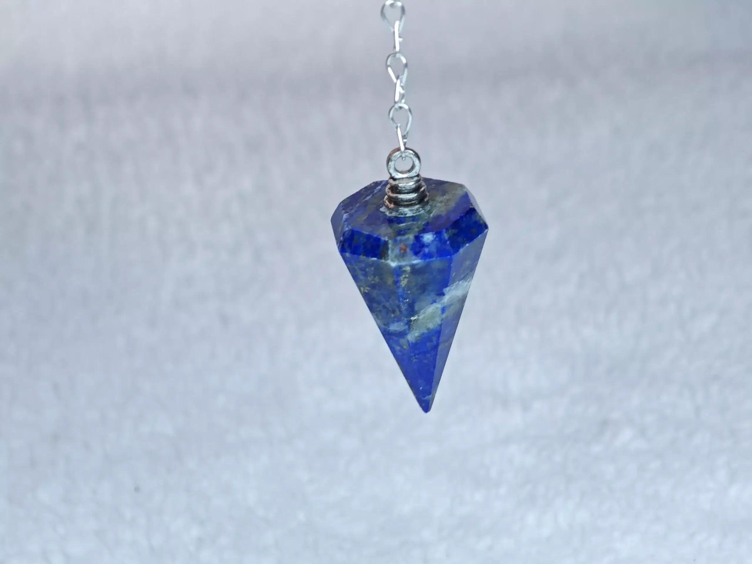 Pendule Lapis Lazuli - Cône - Oracles & Lunes