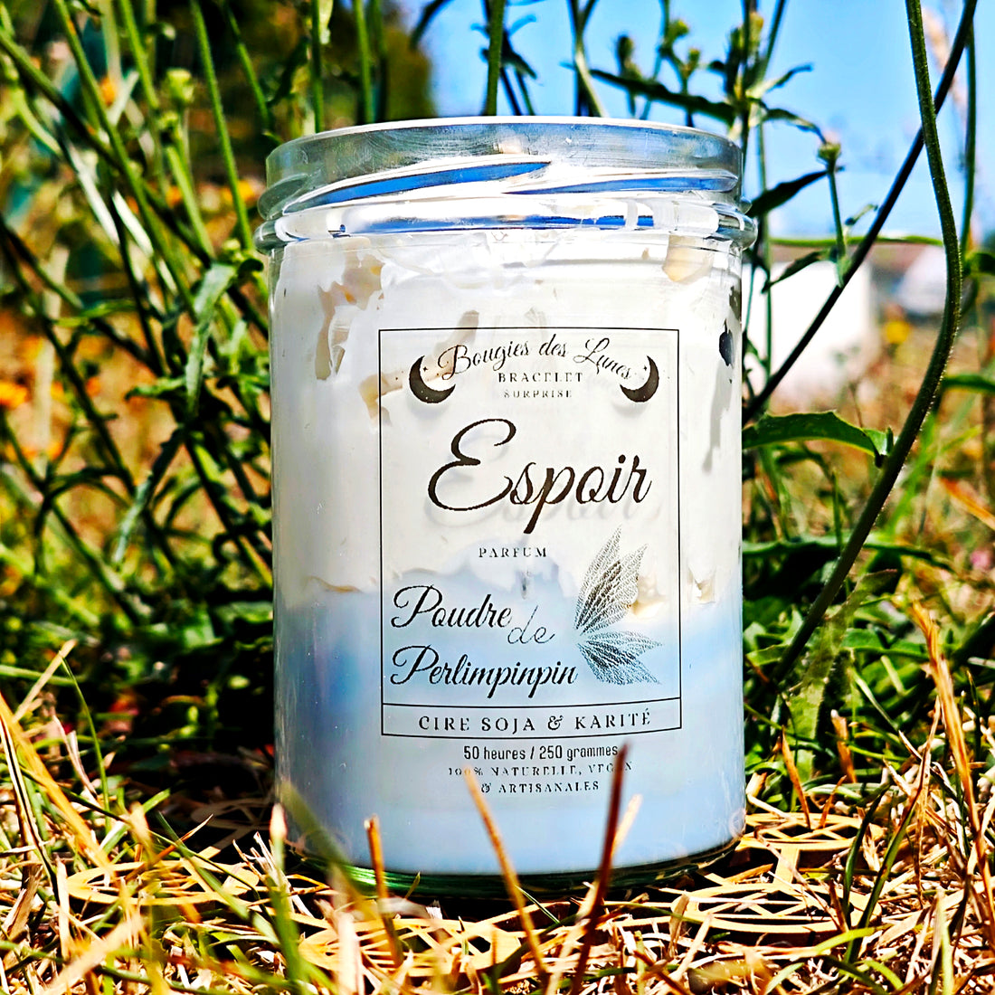 Bougie Bijoux des Lunes - Espoir