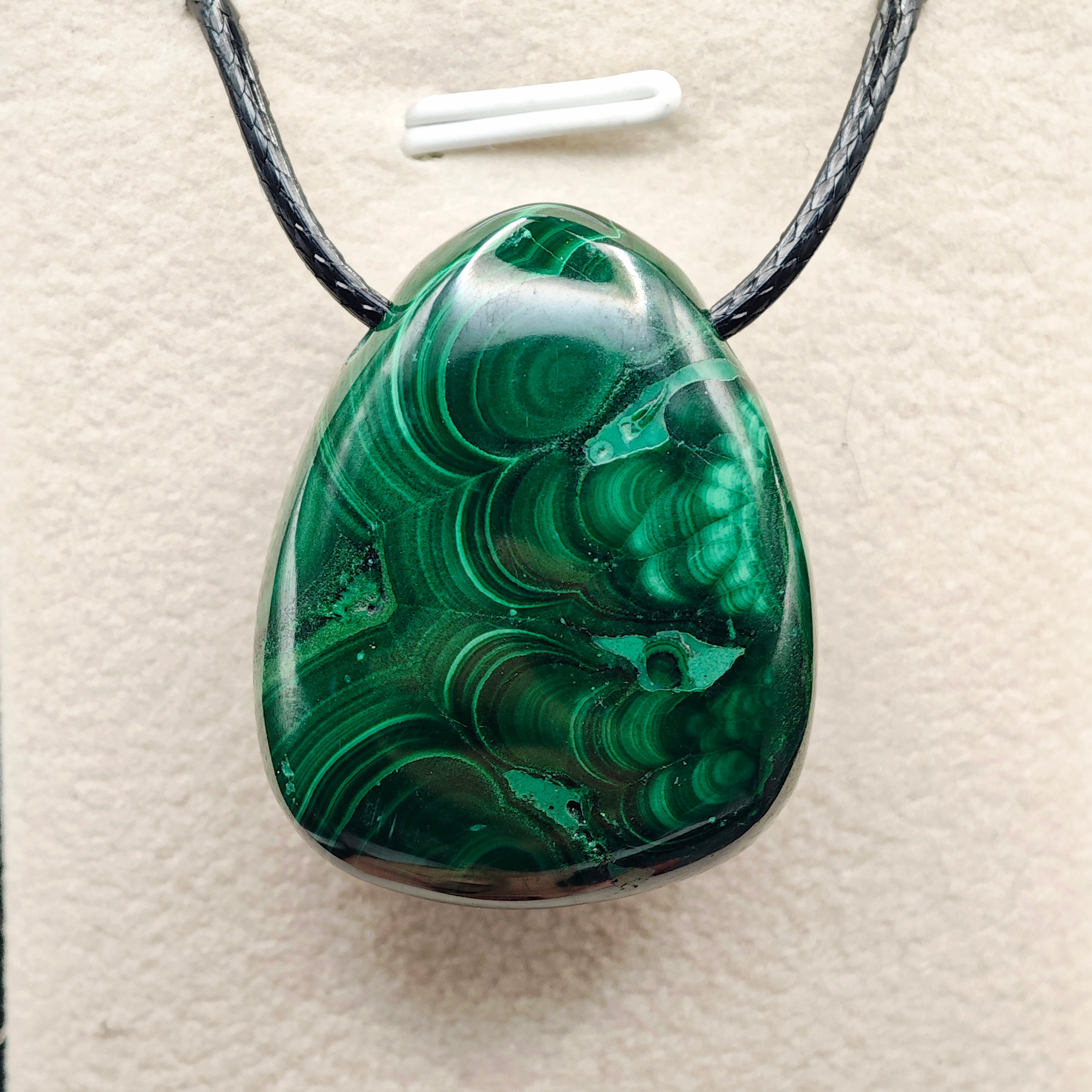 Pendentifs -Malachite - EXTRA - Sans Bellière - Oracles & Lunes