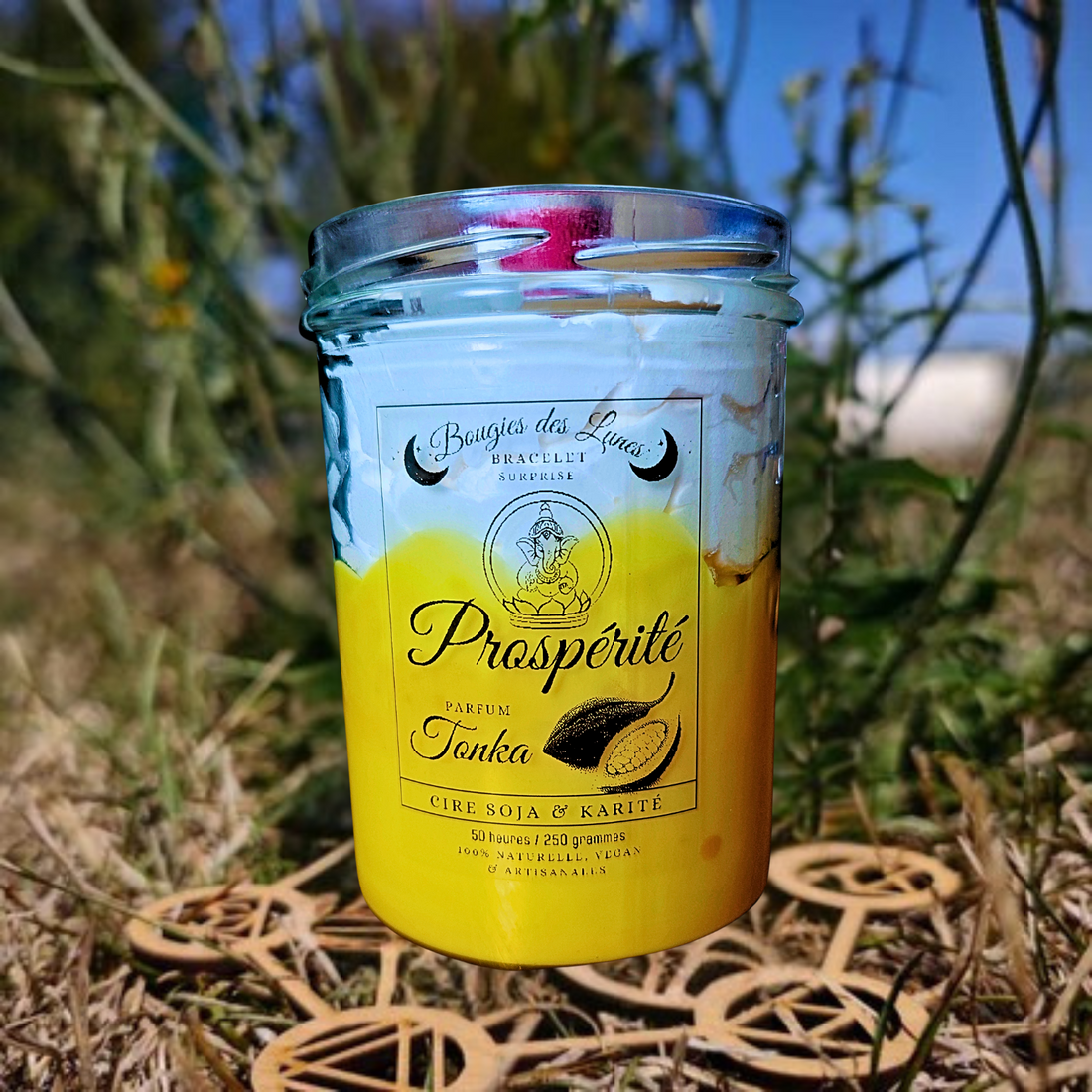 Bougie Bijoux des Lunes - Prospérité