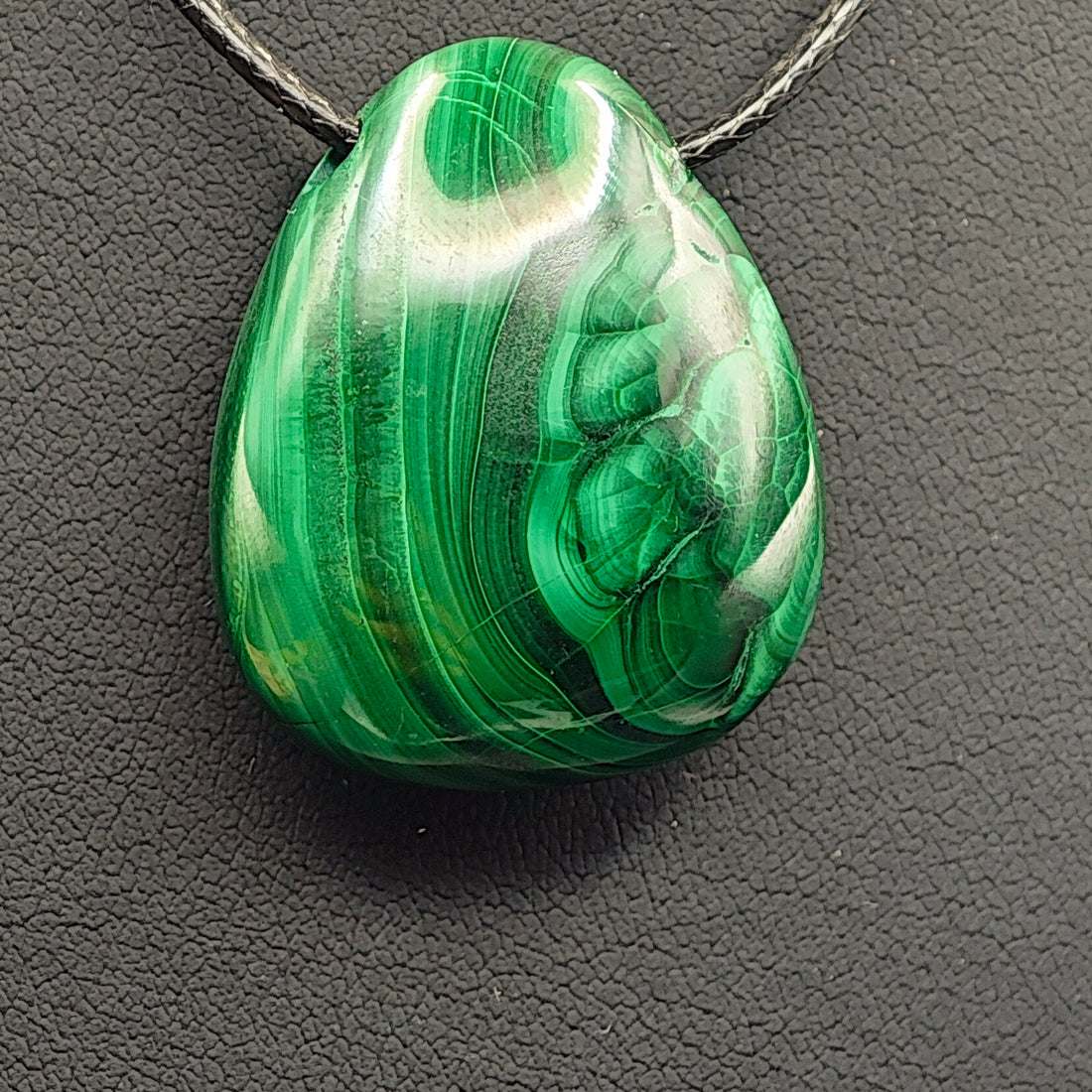 Pendentifs -Malachite - EXTRA - Sans Bellière - Oracles & Lunes