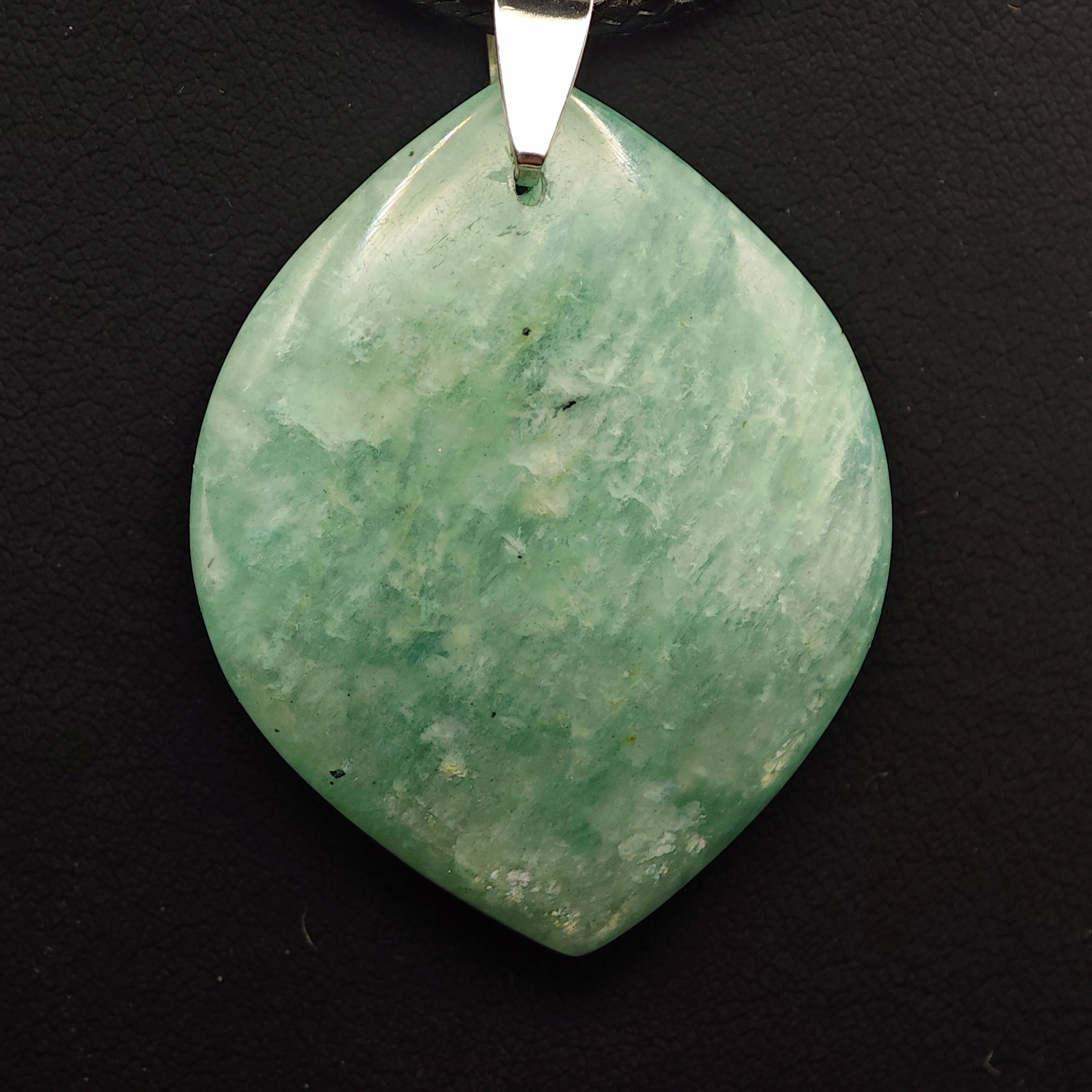 Pendentif Amazonite - AA - Forme Libre - Oracles & Lunes