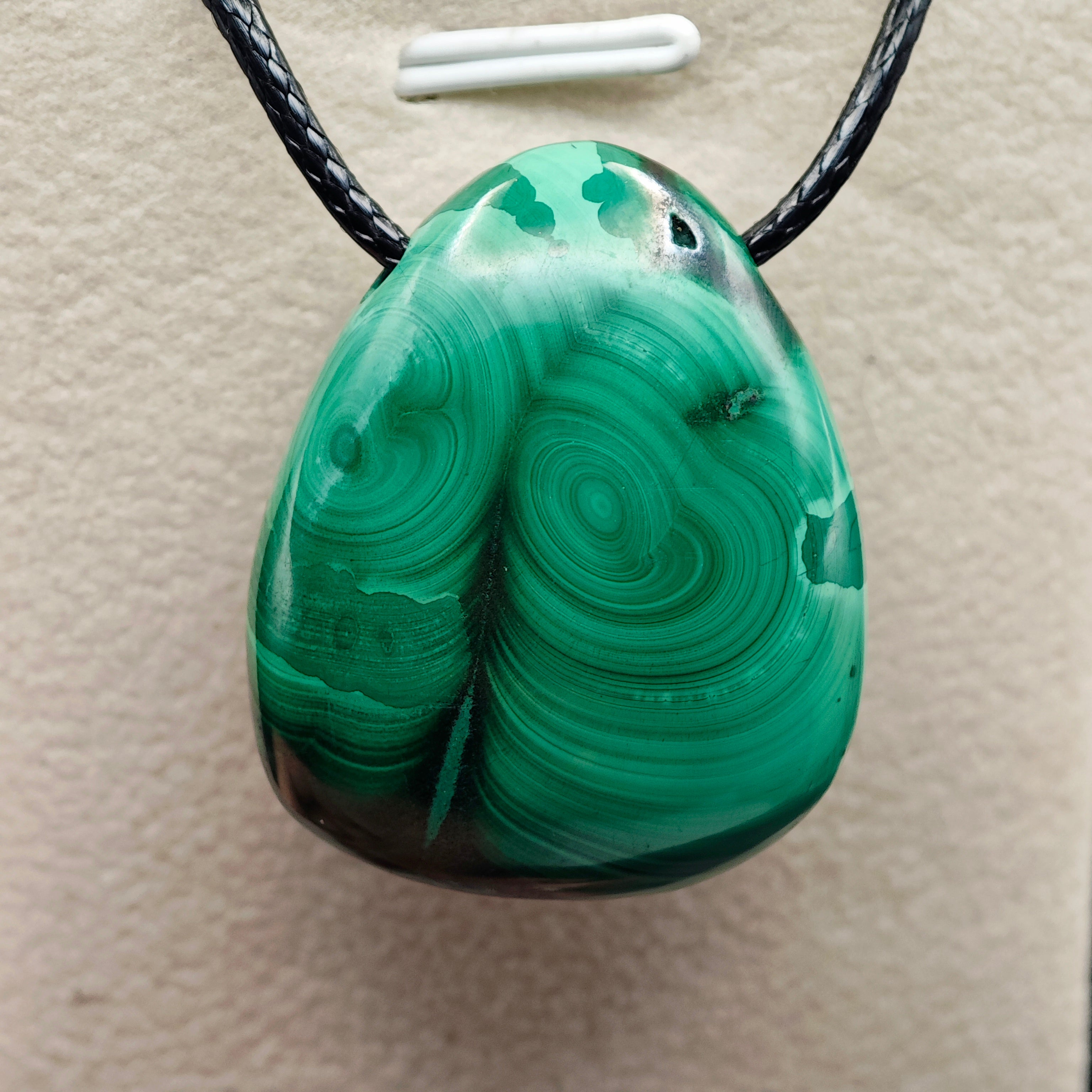 Pendentifs -Malachite - EXTRA - Sans Bellière - Oracles & Lunes
