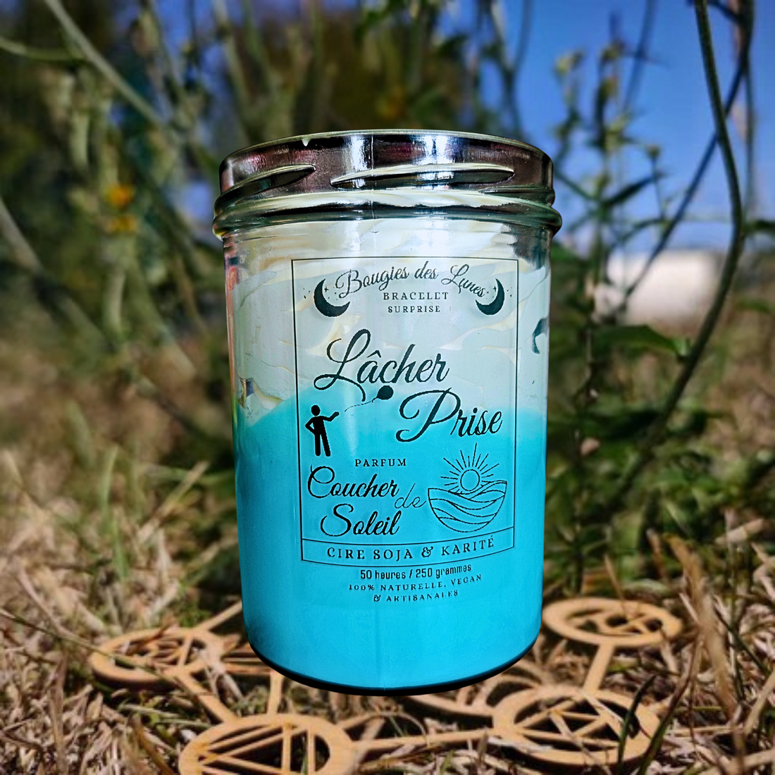 Bougie Bijoux des Lunes - Lâcher-Prise