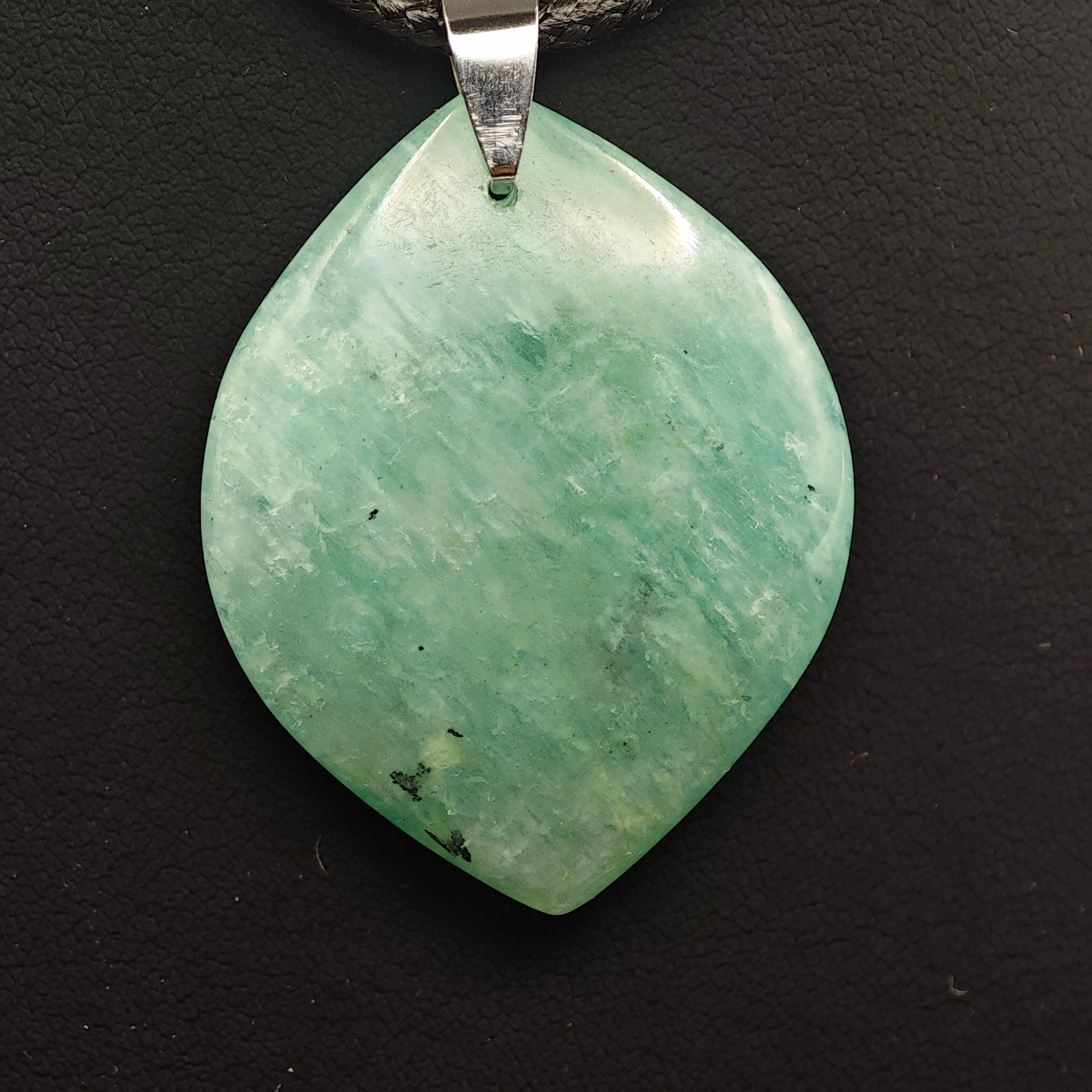 Pendentif Amazonite - AA - Forme Libre - Oracles & Lunes