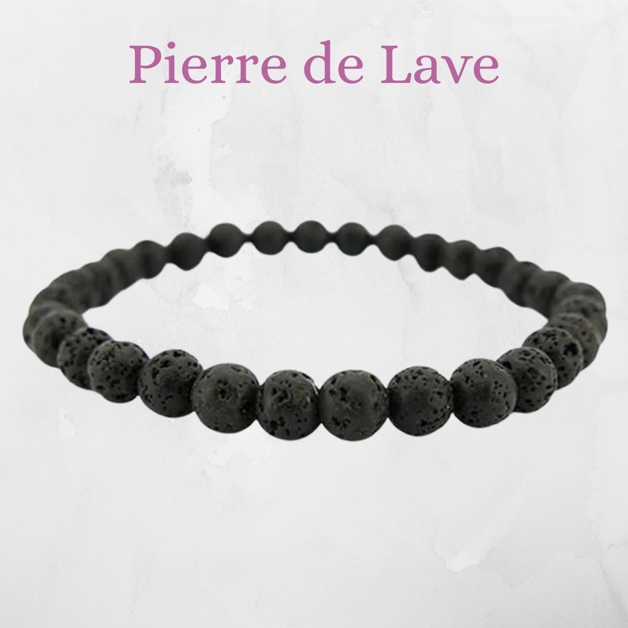 Bougie Bijoux des Lunes Renaissance - Bracelet Pierre de Lave