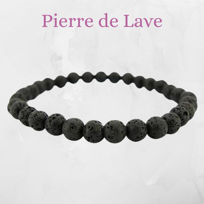 Bougie Bijoux des Lunes Renaissance - Bracelet Pierre de Lave