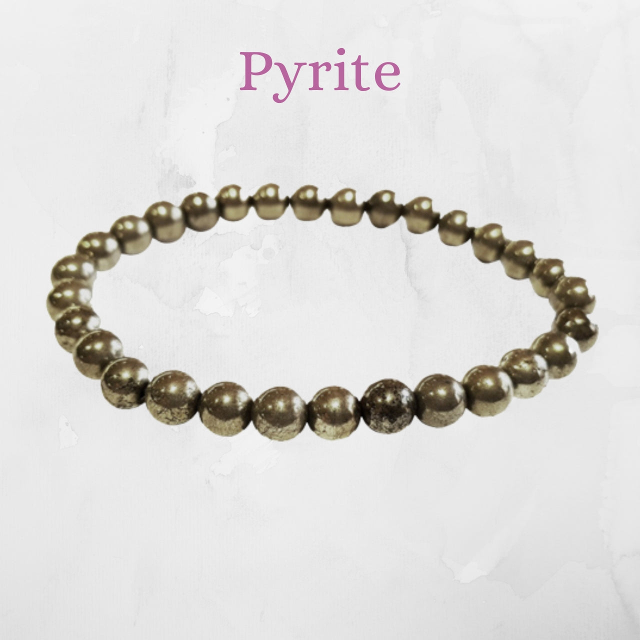 Bougie Bijoux des Lunes Prospérité - Bracelet Pyrite