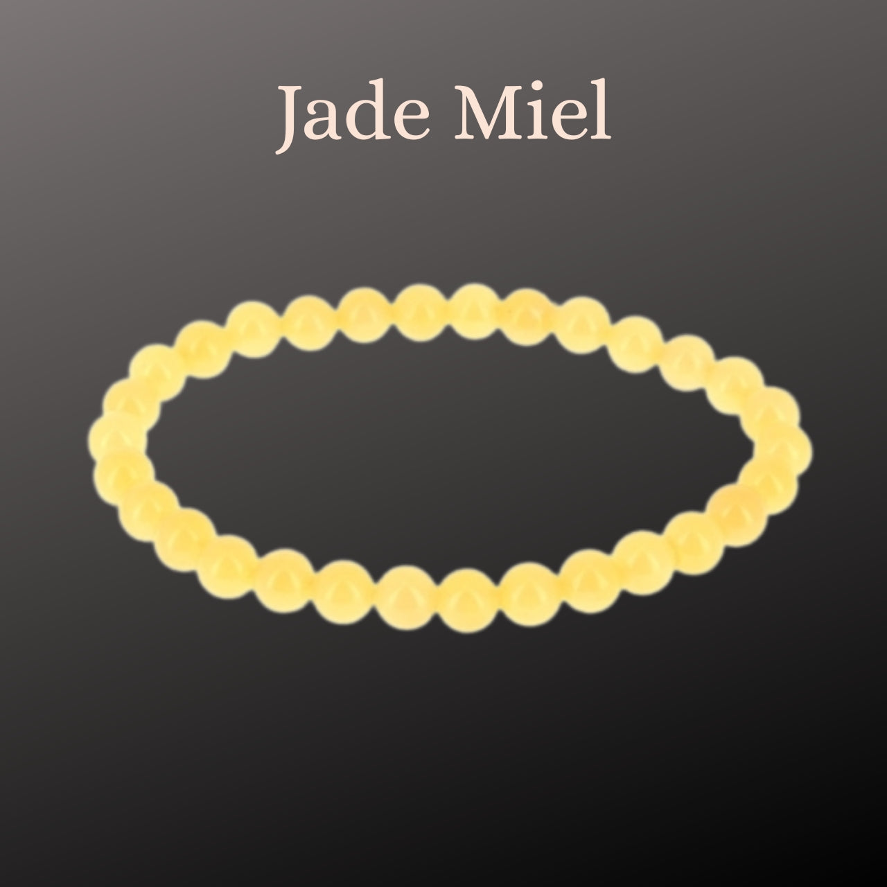 Bougie Bijoux des Lunes Prospérité - Bracelet Jade Miel