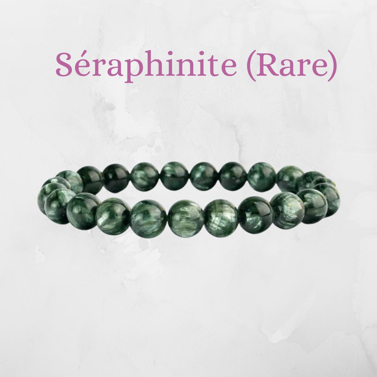Bougie Bijoux des Lunes Lâcher-Prise - Bracelet Rare Séraphinite