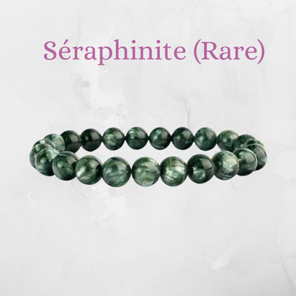 Bougie Bijoux des Lunes Lâcher-Prise - Bracelet Rare Séraphinite