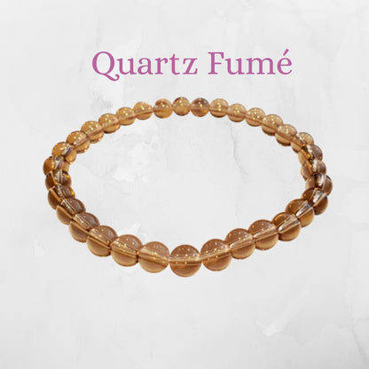 Bougie Bijoux des Lunes Lâcher-Prise - Bracelet Quartz Fumé