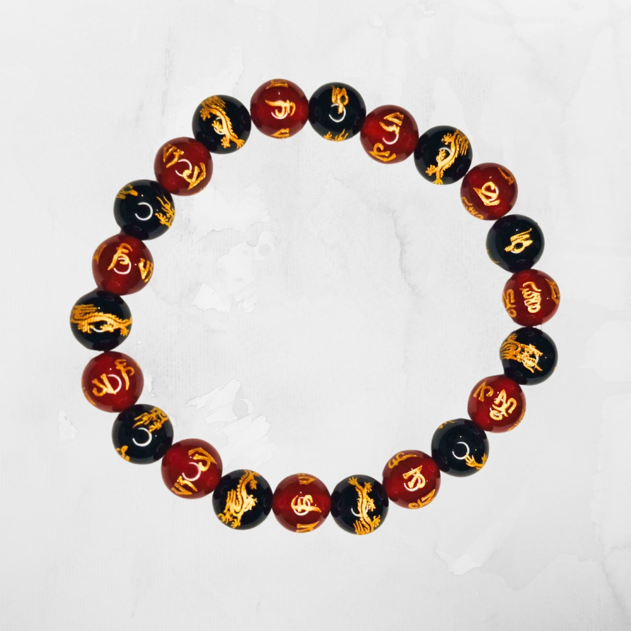 Bracelet Feng-shui - Abondance - 8mm - Oracles &amp; Lunes