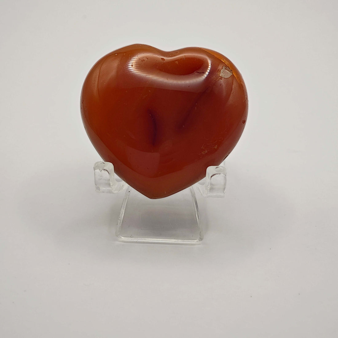 Cornaline - A - Coeur - 3,5cm - Oracles & Lunes