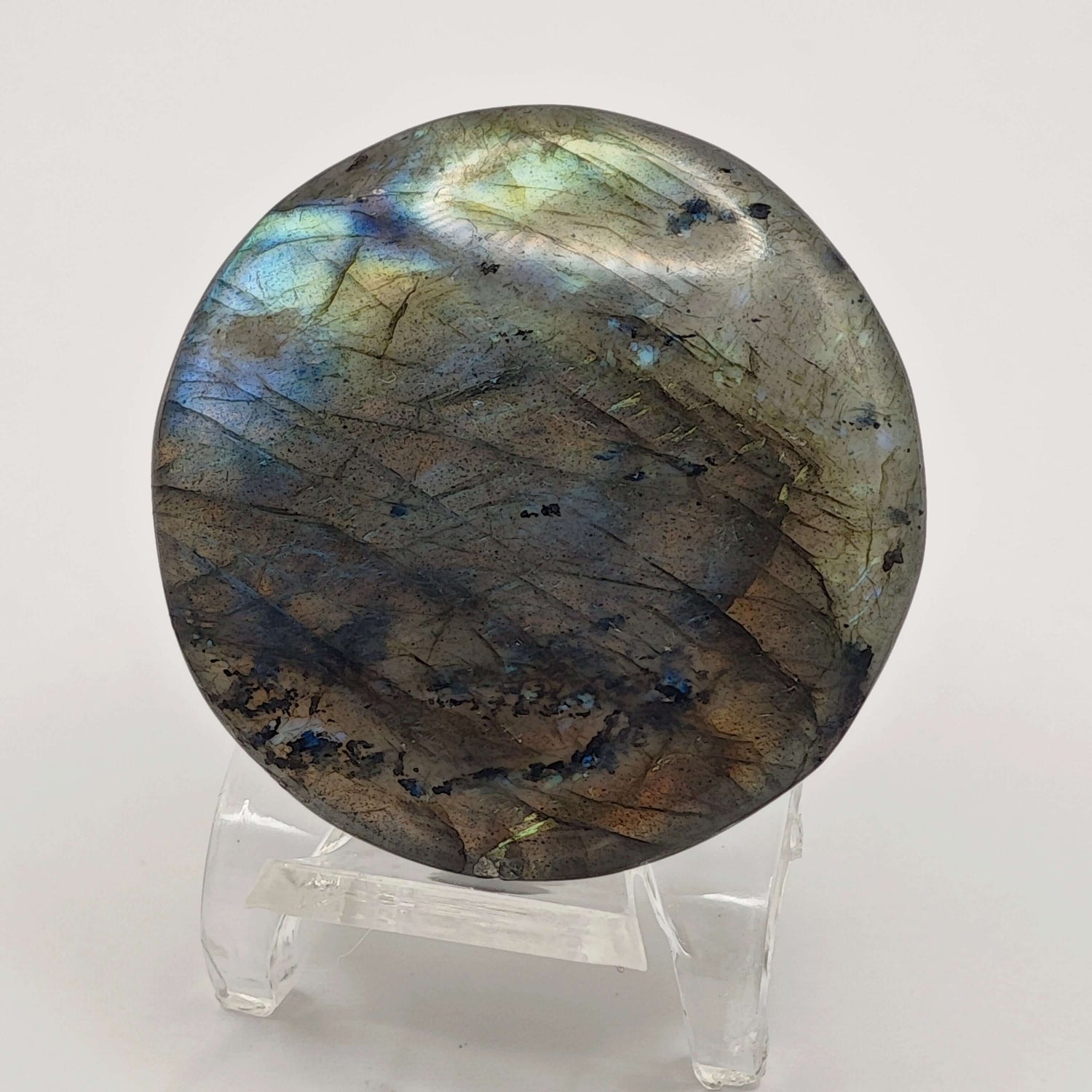 Labradorite Violette - AA - Galet - Oracles &amp; Lunes