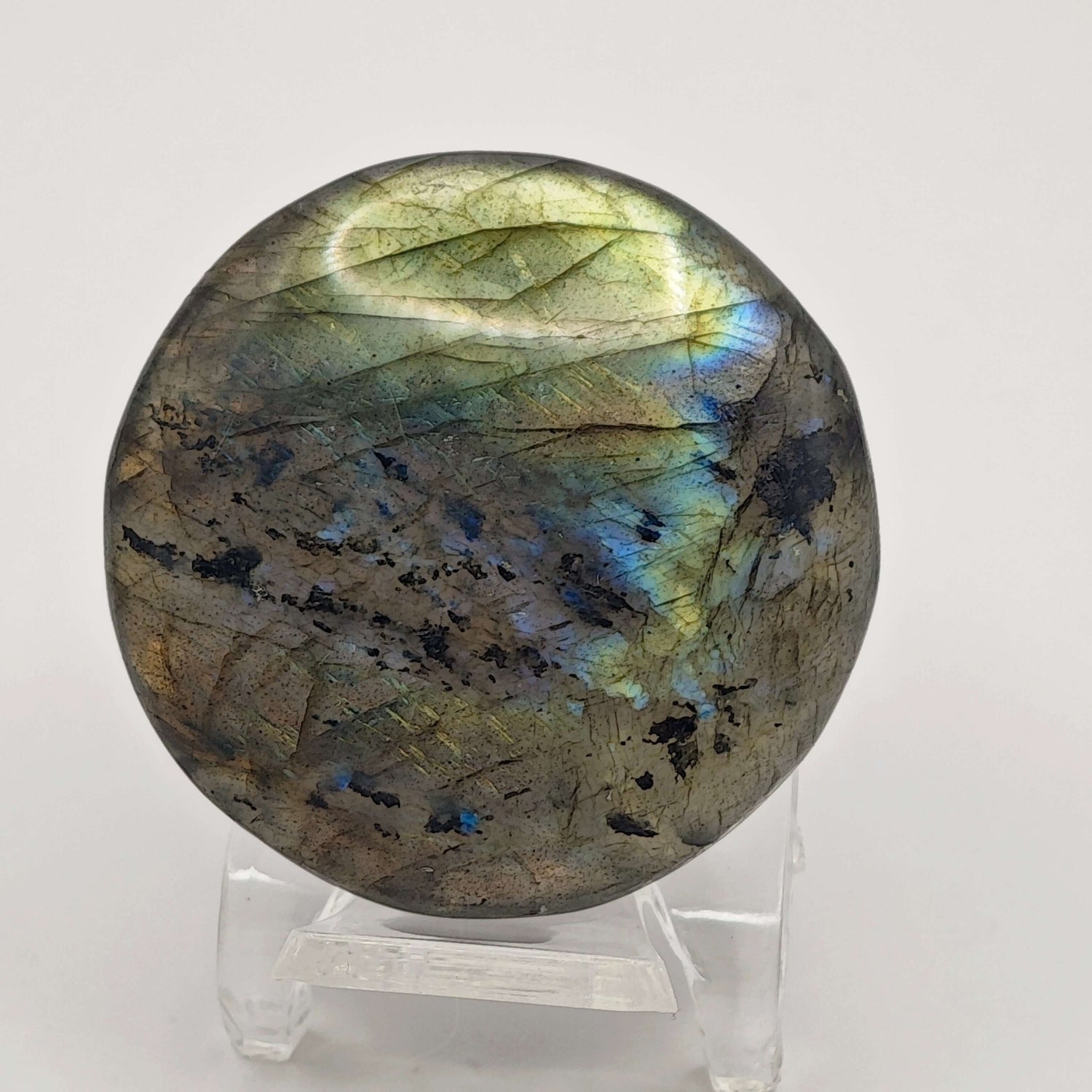 Labradorite Violette - AA - Galet - Oracles &amp; Lunes