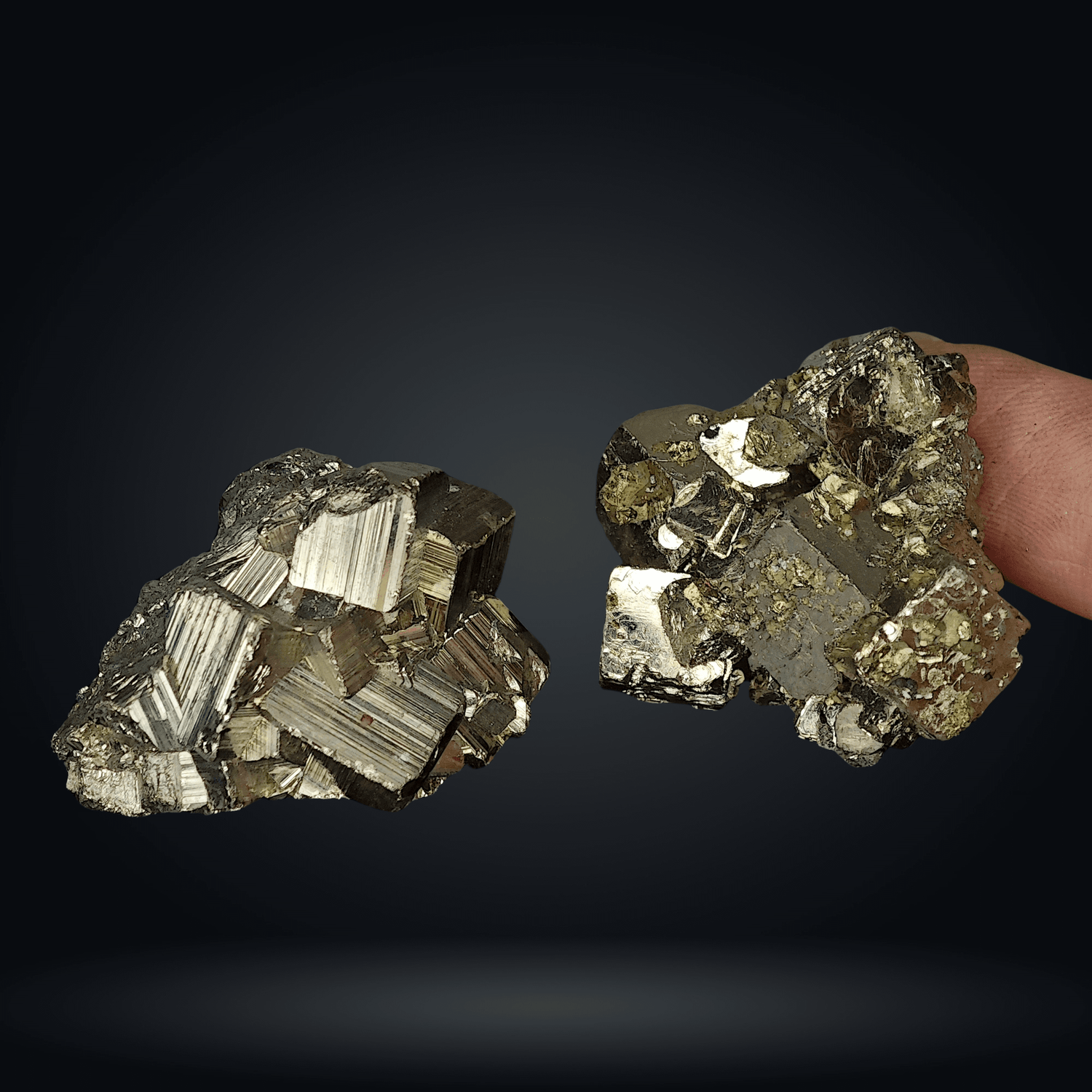 Pyrite Cocada - Forme Libre EXTRA - petites - Oracles &amp; Lunes