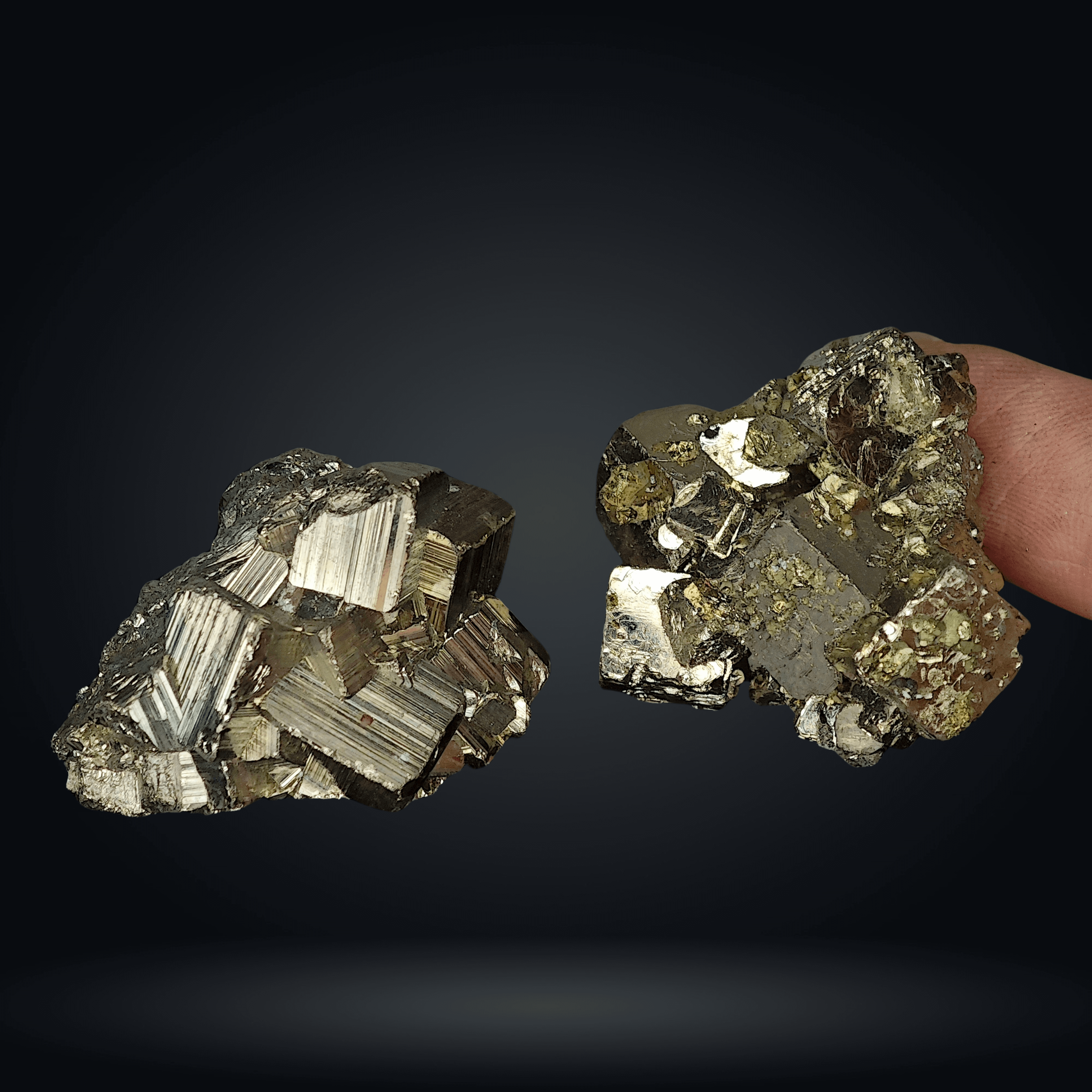 Pyrite Cocada - Forme Libre EXTRA - petites - Oracles &amp; Lunes