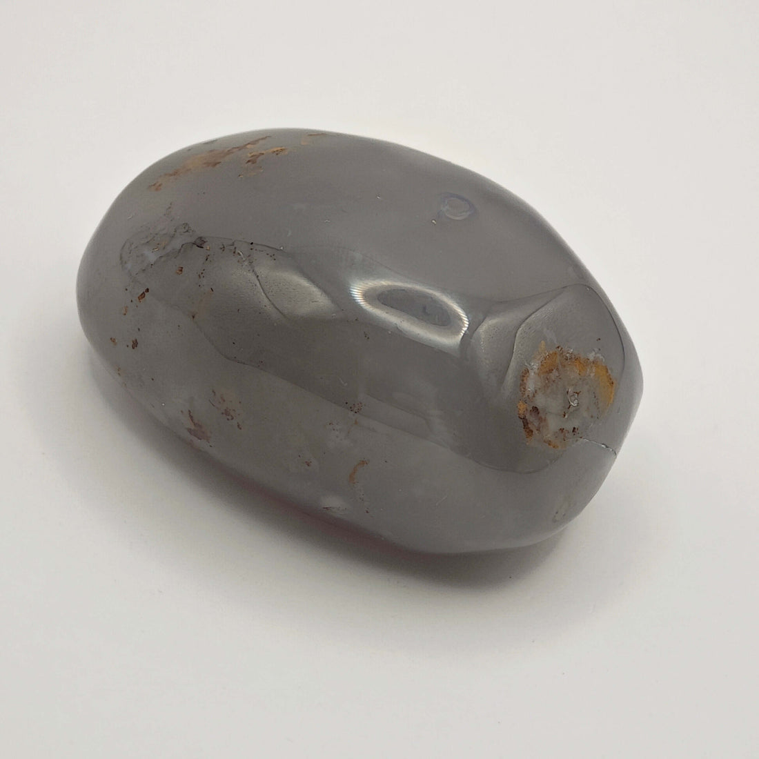 Calcédoine Bleue sur Gangue - Libre 4 - Oracles & Lunes