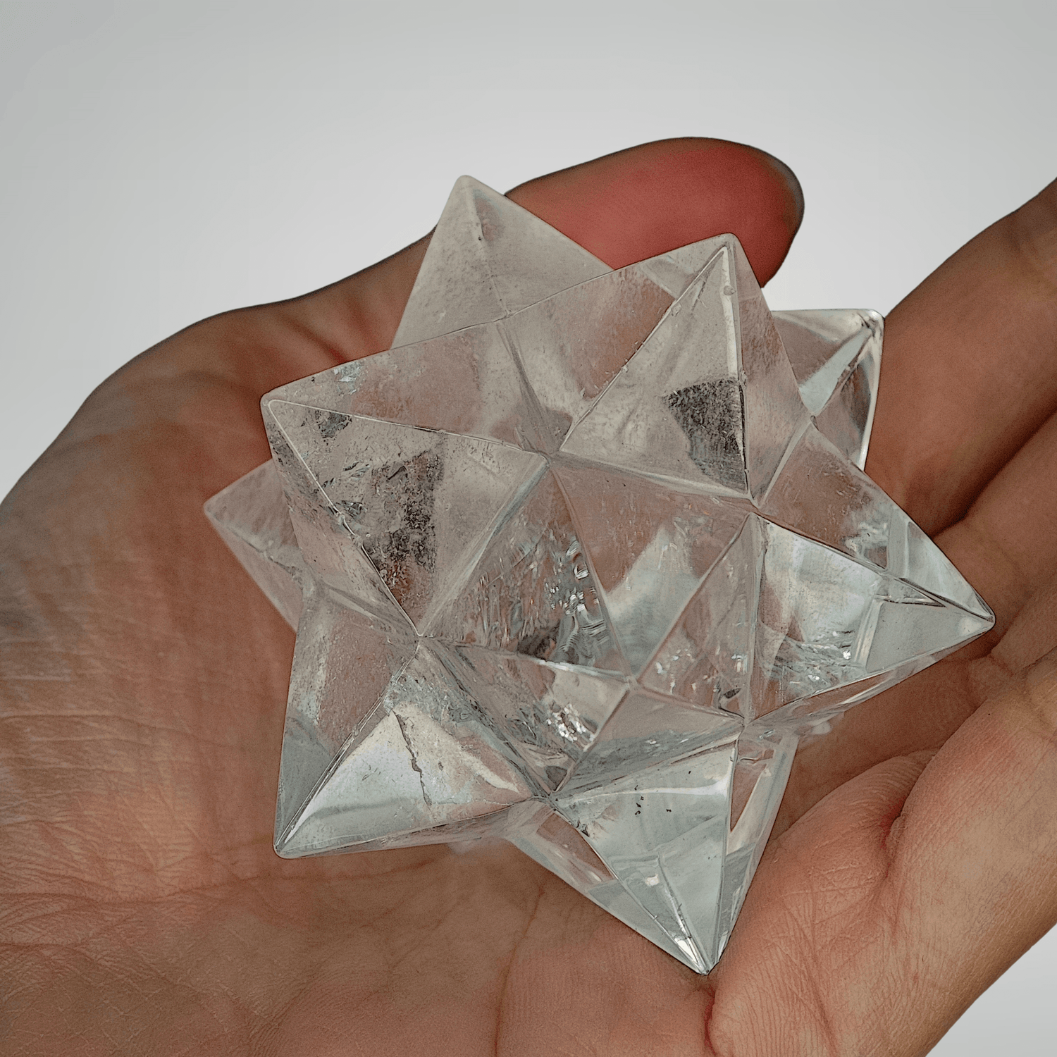 Étoile de Sirius - Quartz Hyalin - 5,5cm - Oracles &amp; Lunes