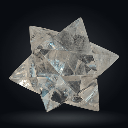 Étoile de Sirius - Quartz Hyalin - 6,1cm - Oracles &amp; Lunes