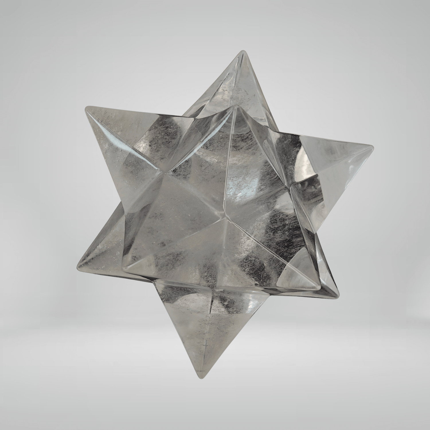 Étoile de Sirius - Quartz Hyalin - 6,6cm - Oracles &amp; Lunes