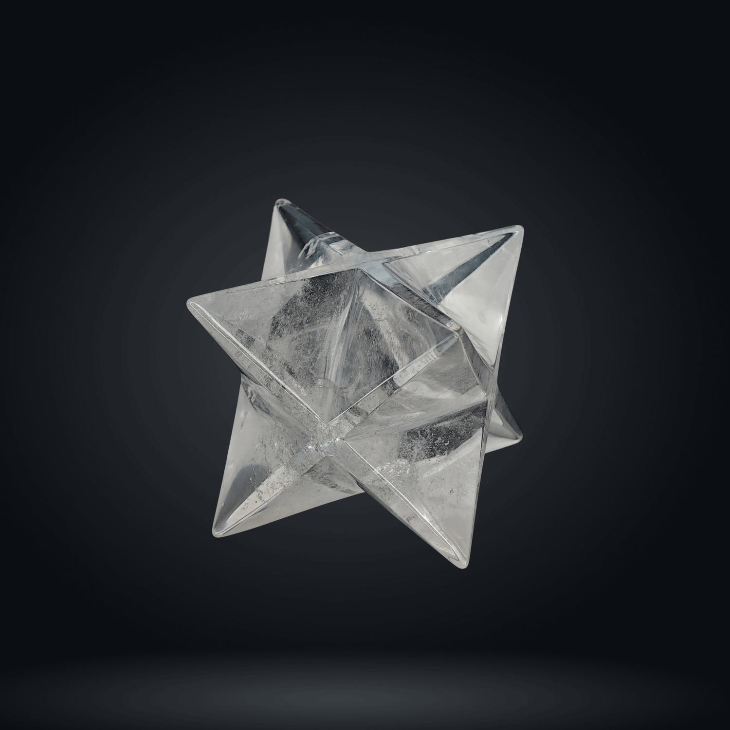 Merkaba - Quartz Hyalin - 5,1cm - Oracles &amp; Lunes