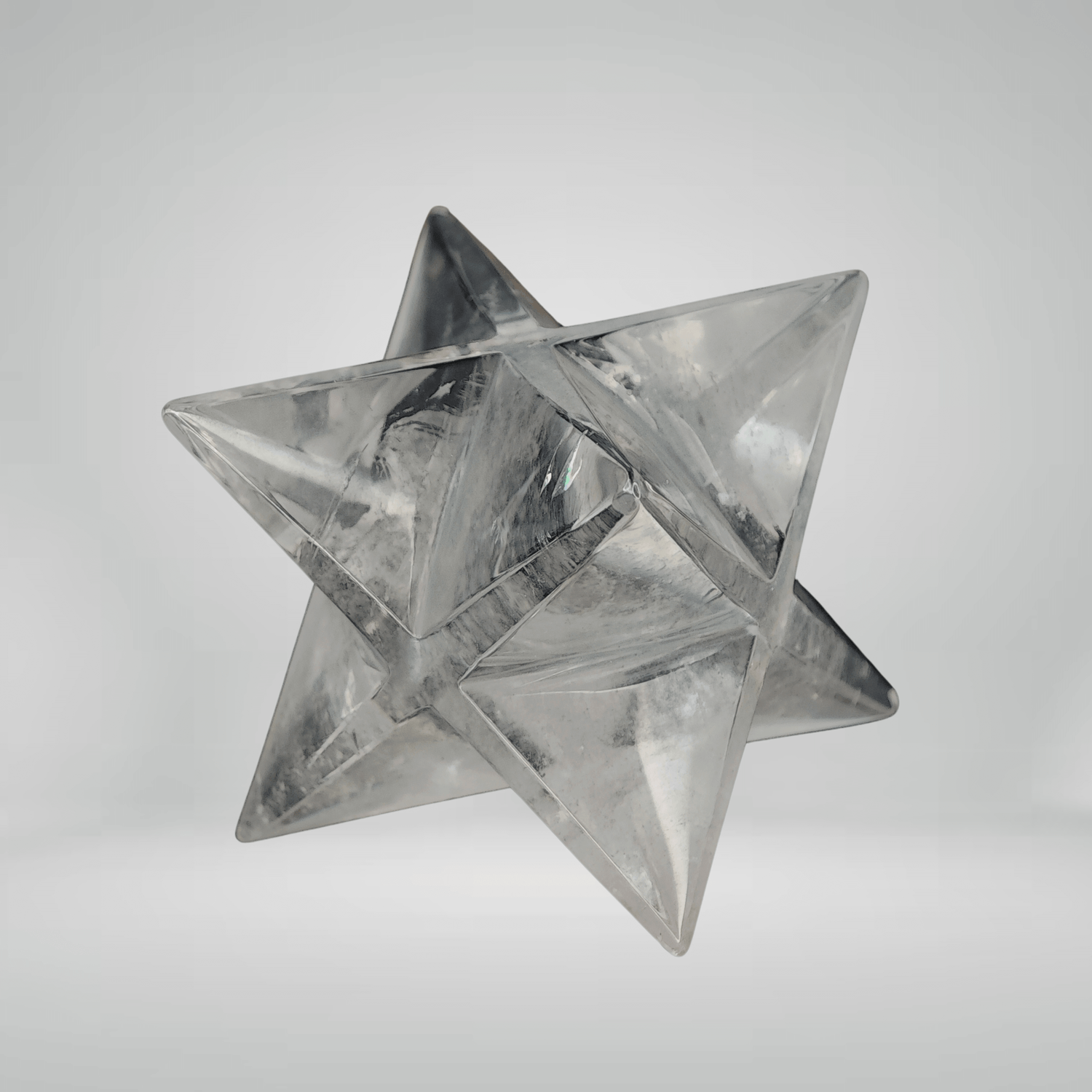 Merkaba - Quartz Hyalin - 5,1cm - Oracles &amp; Lunes