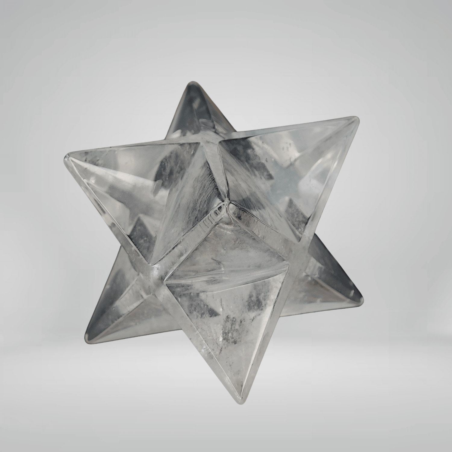 Merkaba - Quartz Hyalin - 5,1cm - Oracles &amp; Lunes