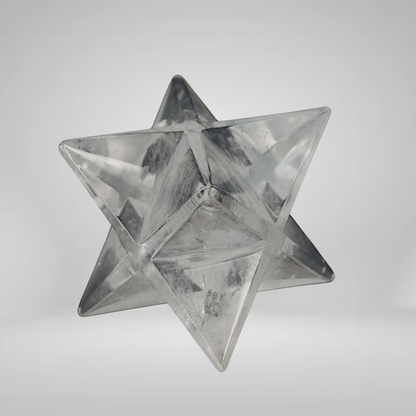 Merkaba - Quartz Hyalin - 5,1cm - Oracles &amp; Lunes
