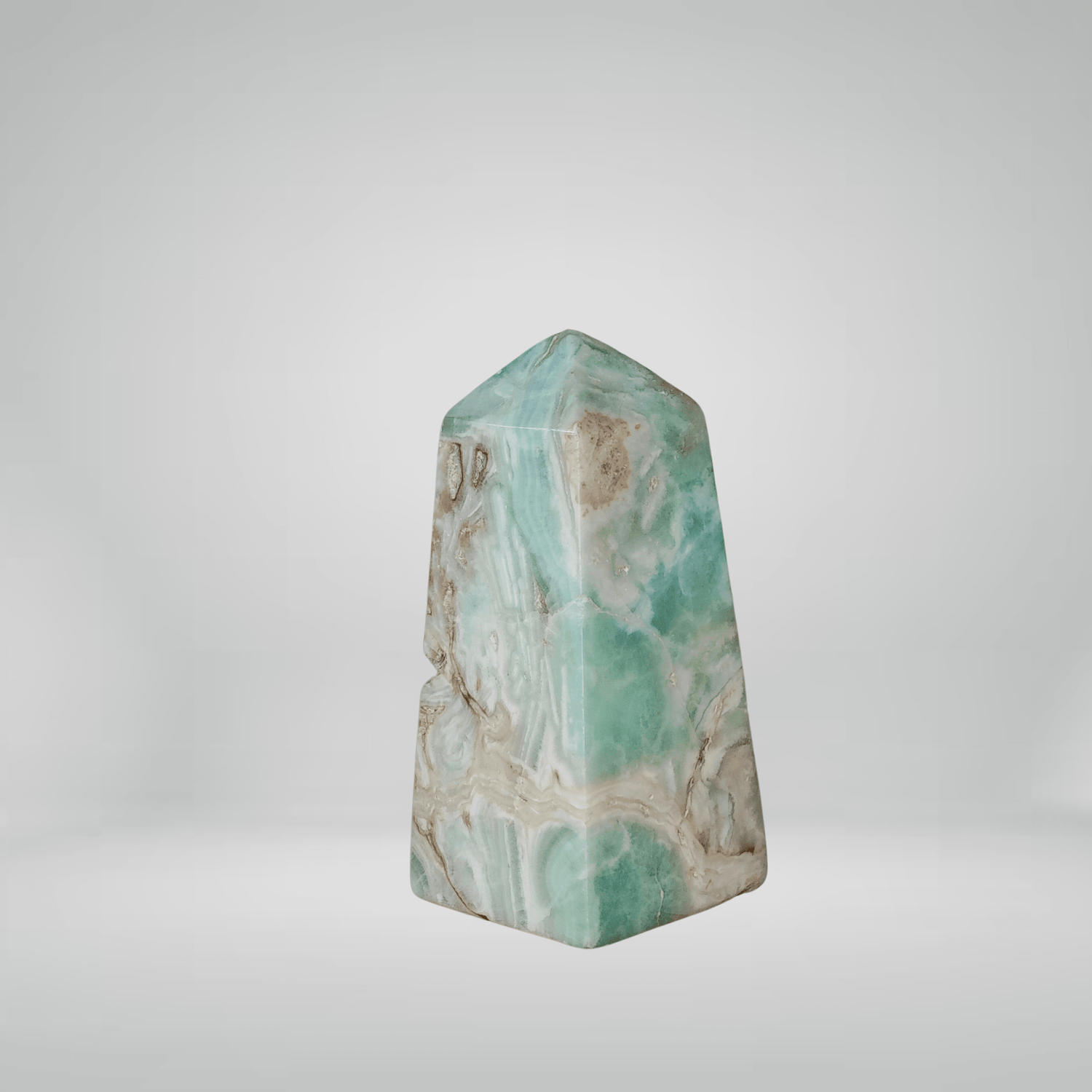 Aragonite Bleue - EXTRA - Pointe - Oracles &amp; Lunes