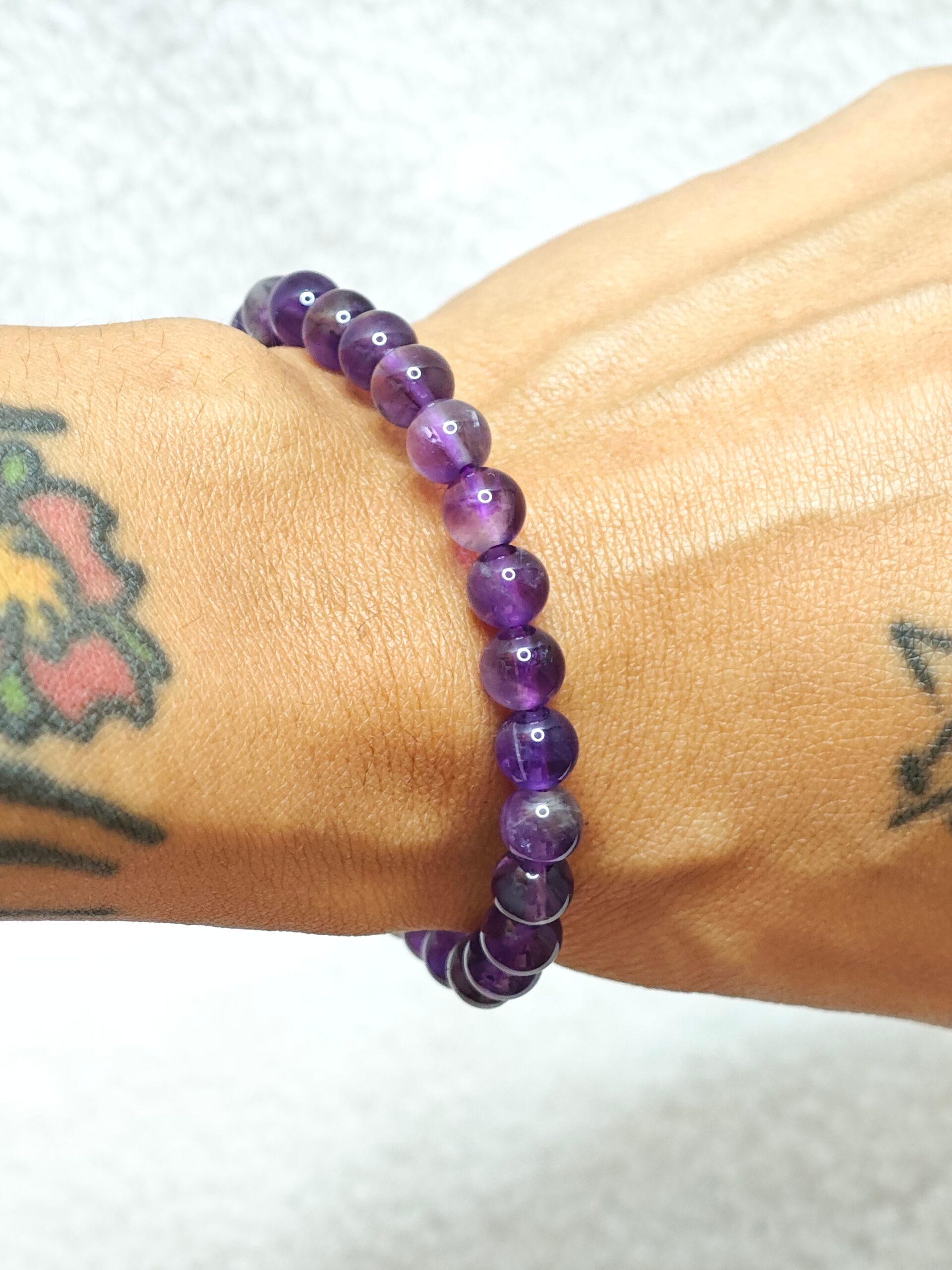 Bracelet - Améthyste - A - Oracles &amp; Lunes