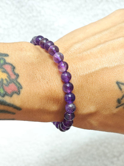 Bracelet - Améthyste - A - Oracles &amp; Lunes