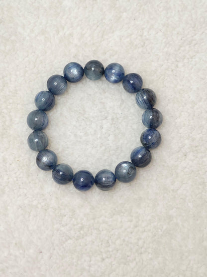 Bracelet - Cyanite Bleue Naturelle - AA - Collection - 54,39g - Oracles &amp; Lunes