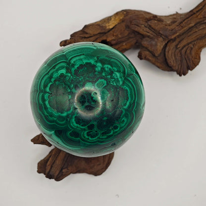 Malachite - EXTRA - Sphère - 214g - Oracles &amp; Lunes