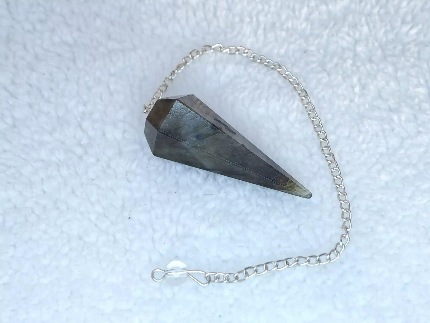 Pendule - Labradorite - A - Cône - Oracles &amp; Lunes