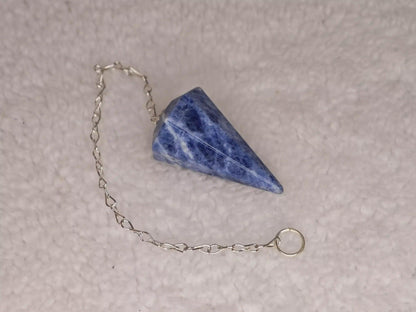 Pendule Sodalite - A - Cône - Oracles &amp; Lunes