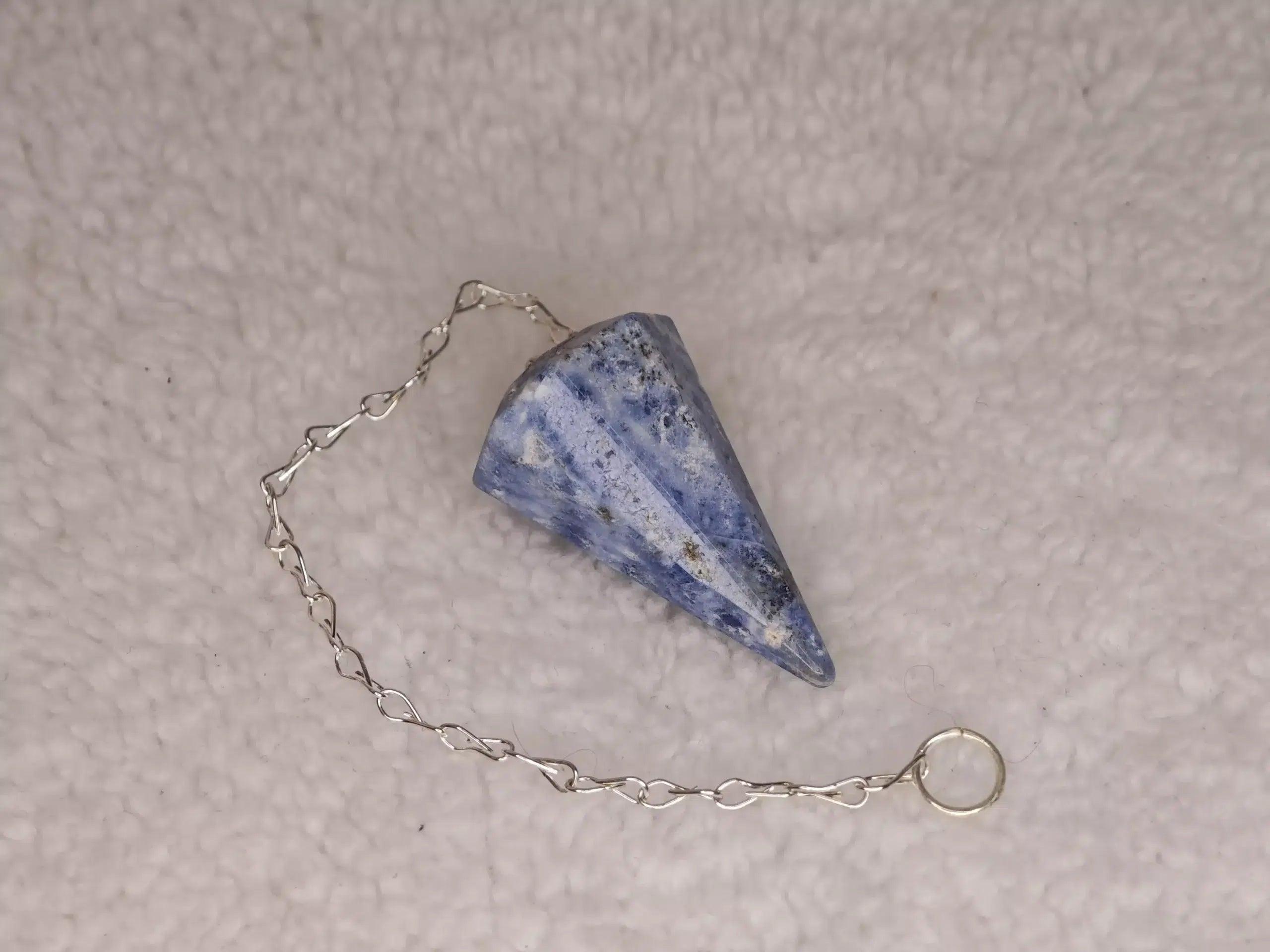 Pendule Sodalite - A - Cône - Oracles &amp; Lunes